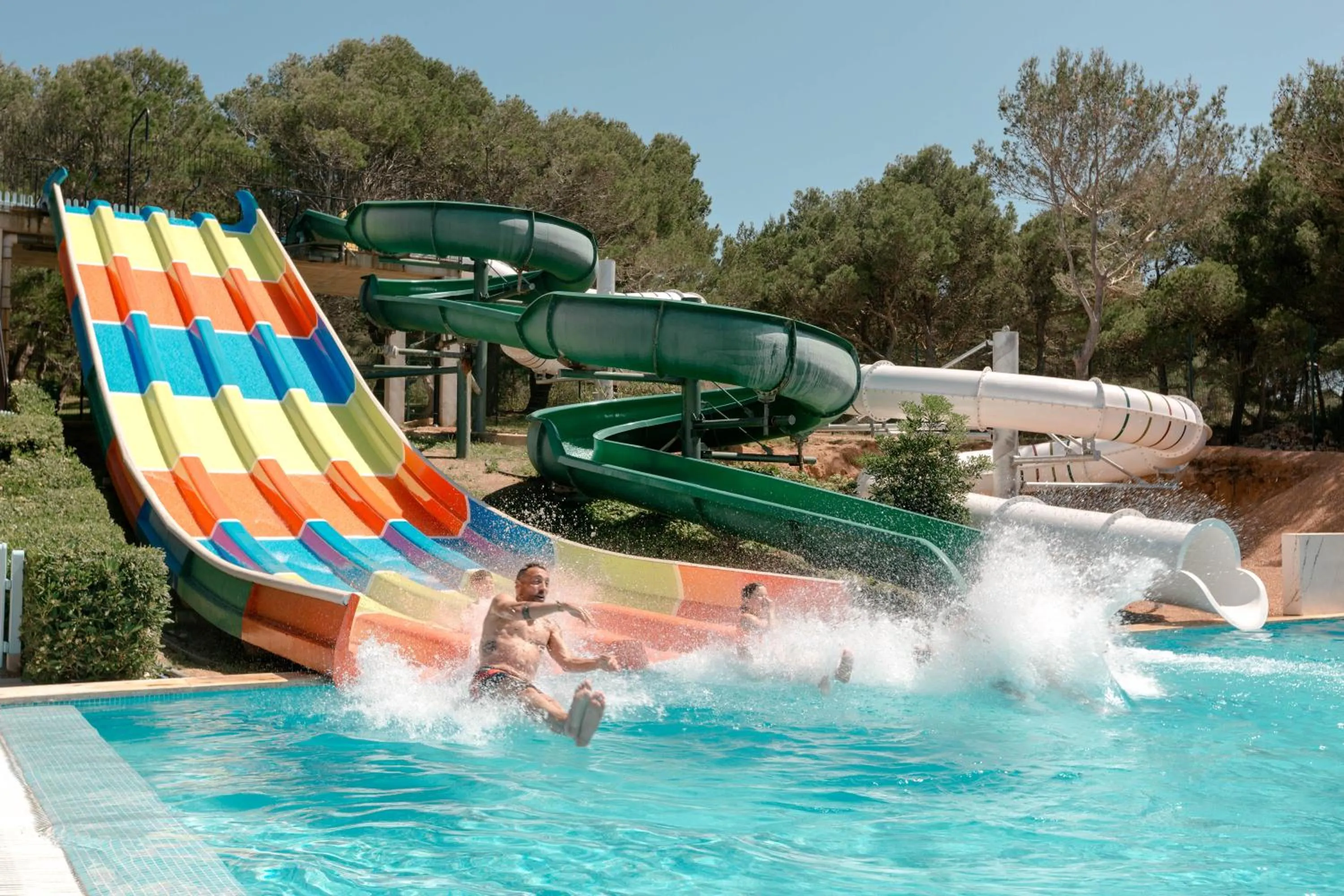 Aqua park in Club Hotel Aguamarina