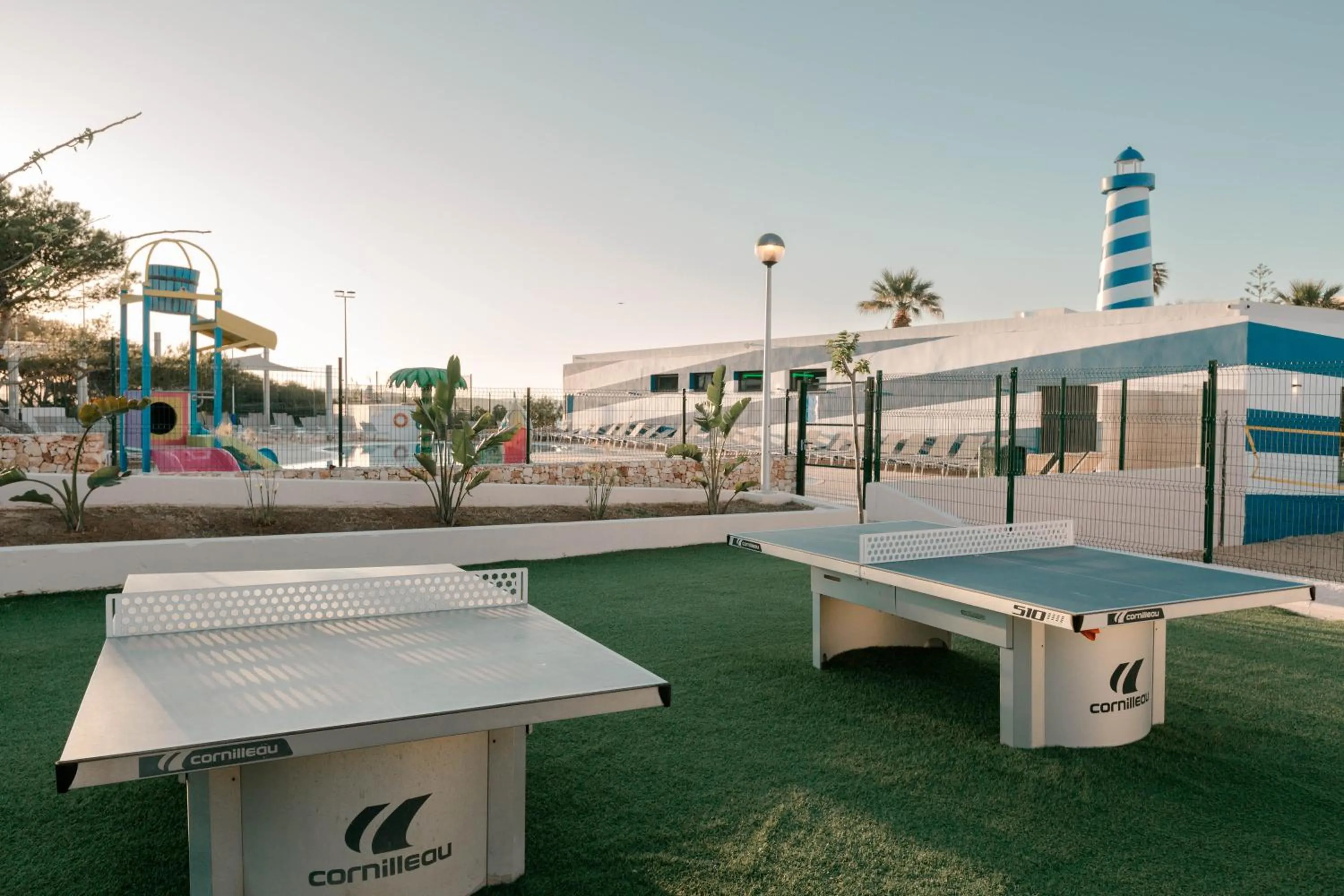 Table tennis in Club Hotel Aguamarina