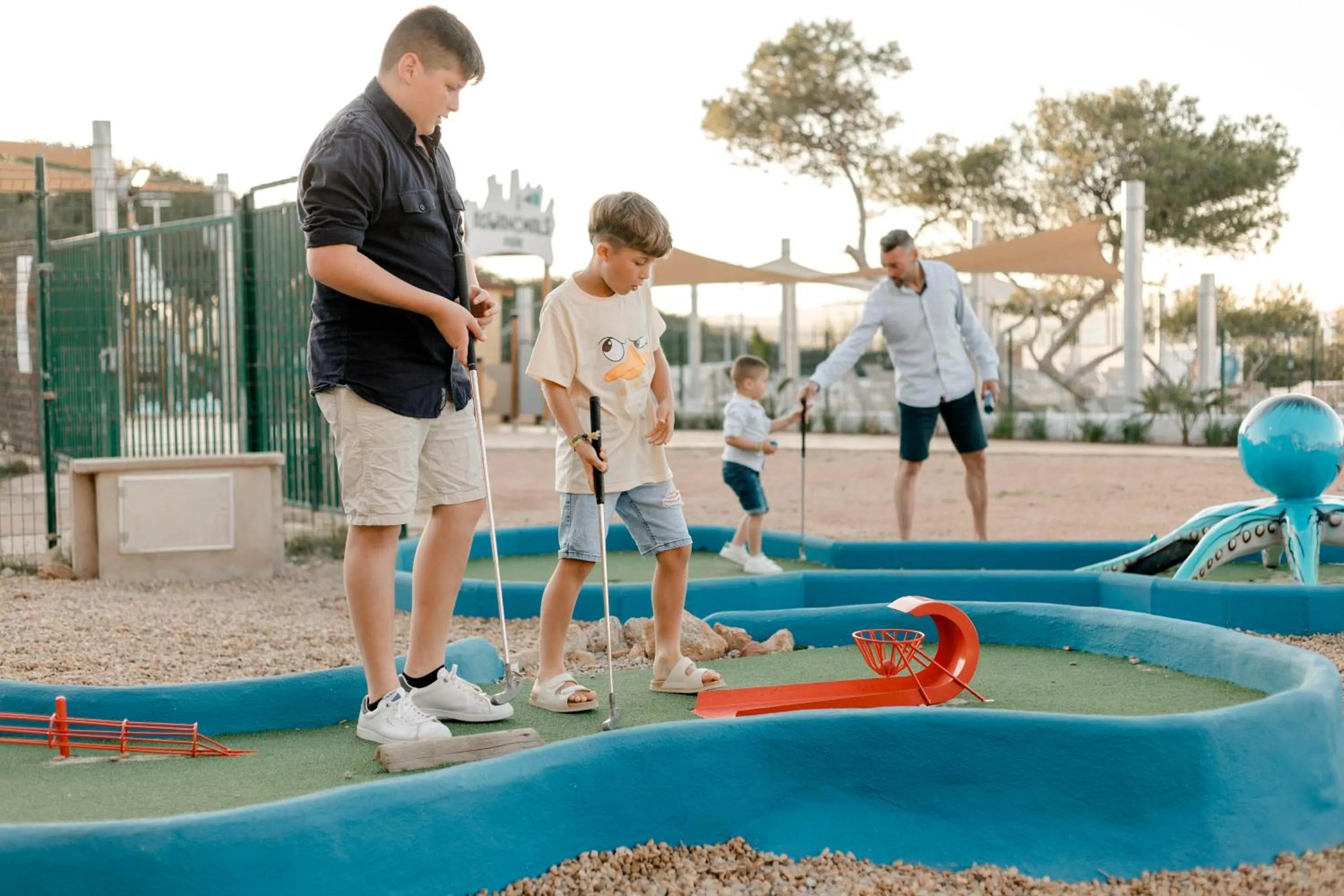 Minigolf in Club Hotel Aguamarina