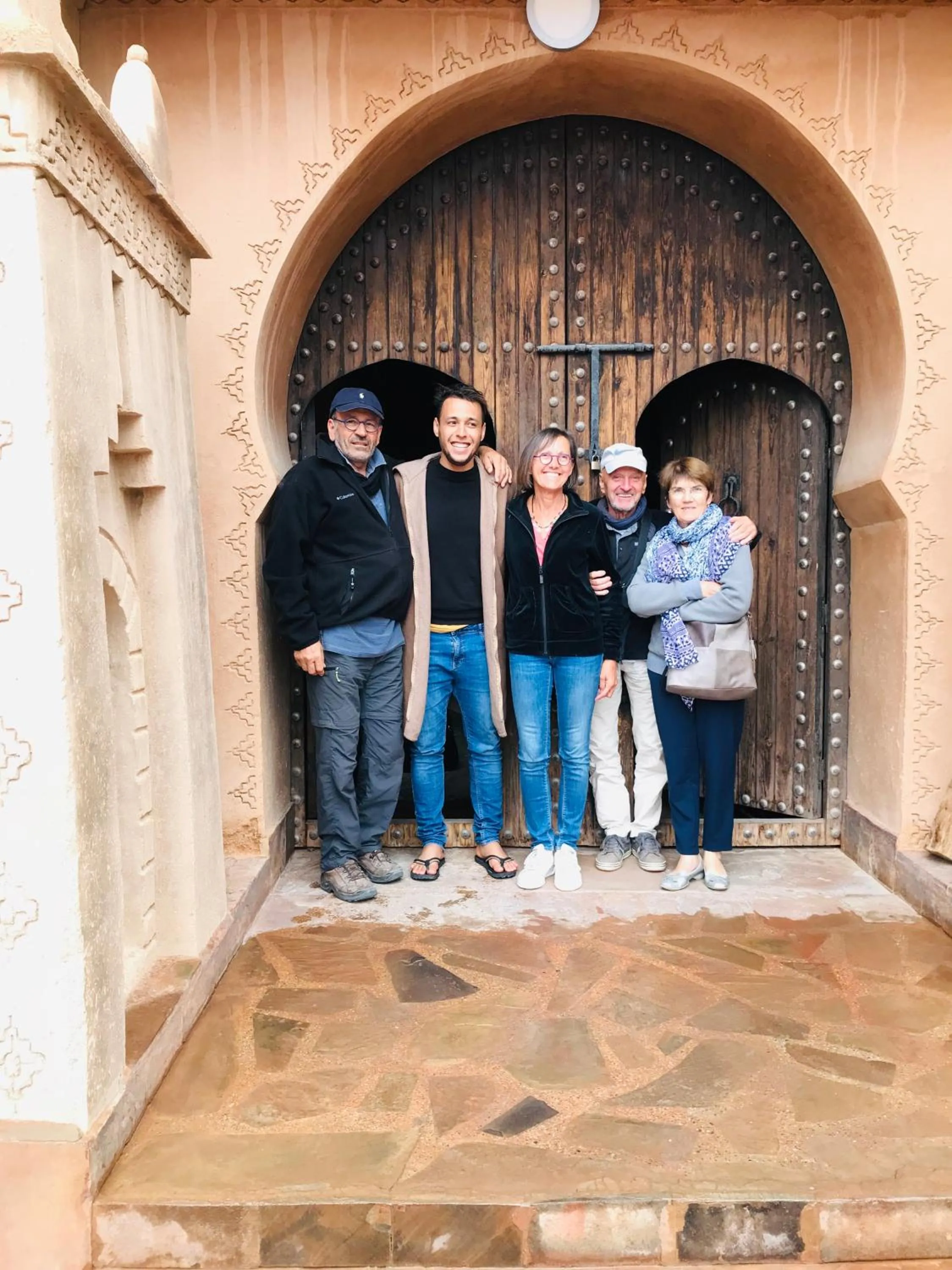 People in Kasbah Ennakb