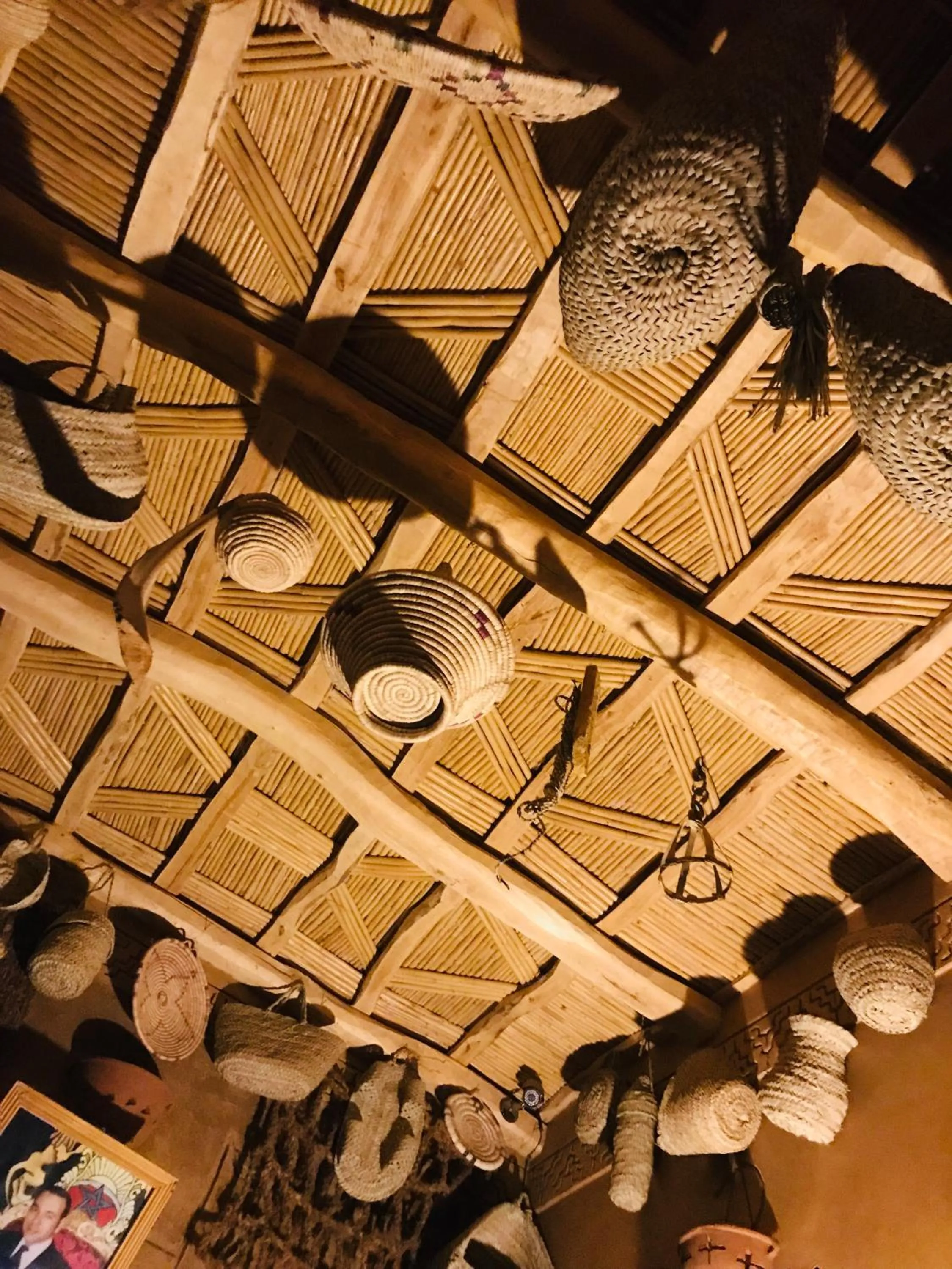 Decorative detail in Kasbah Ennakb