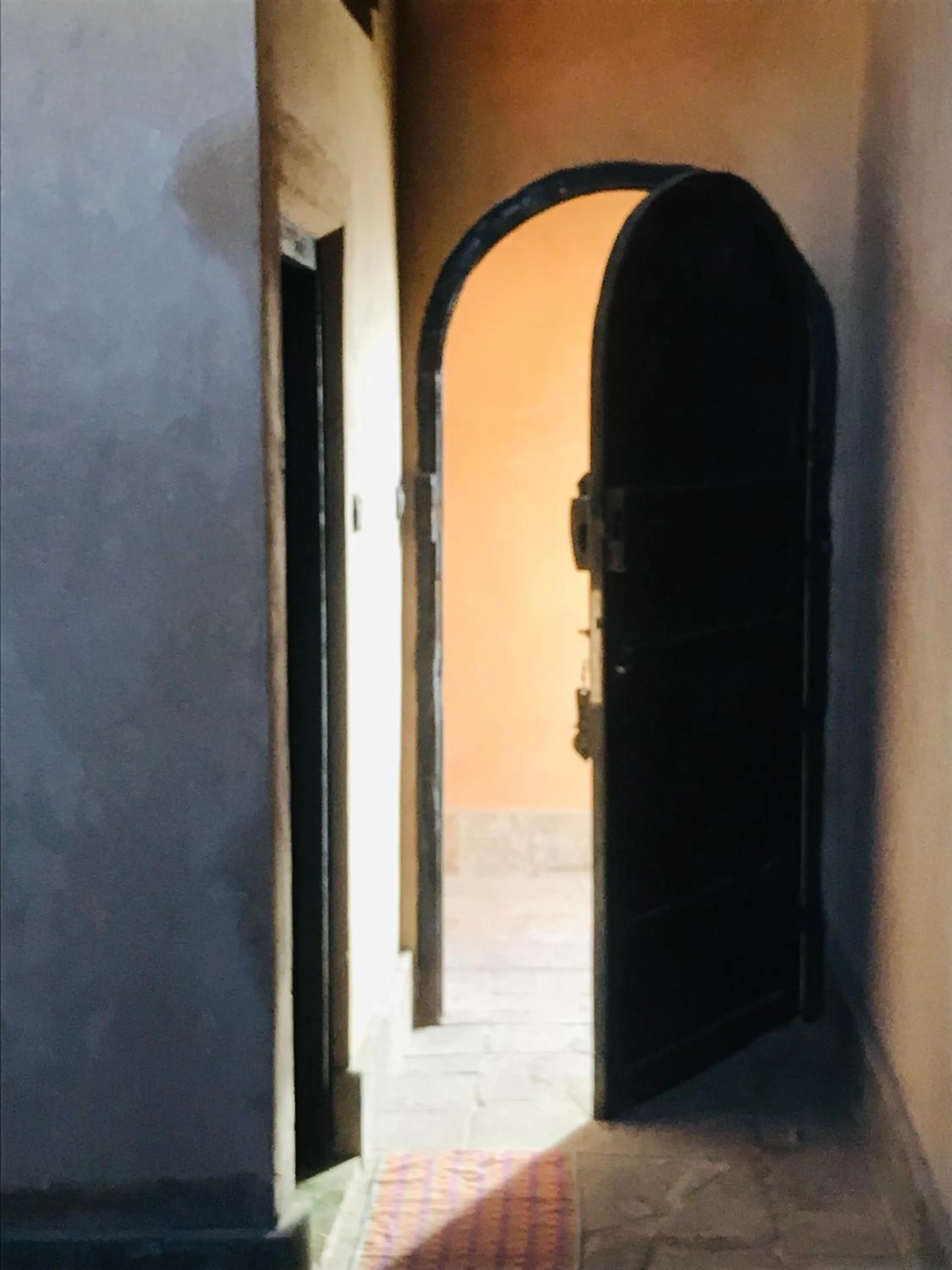 Decorative detail in Kasbah Ennakb