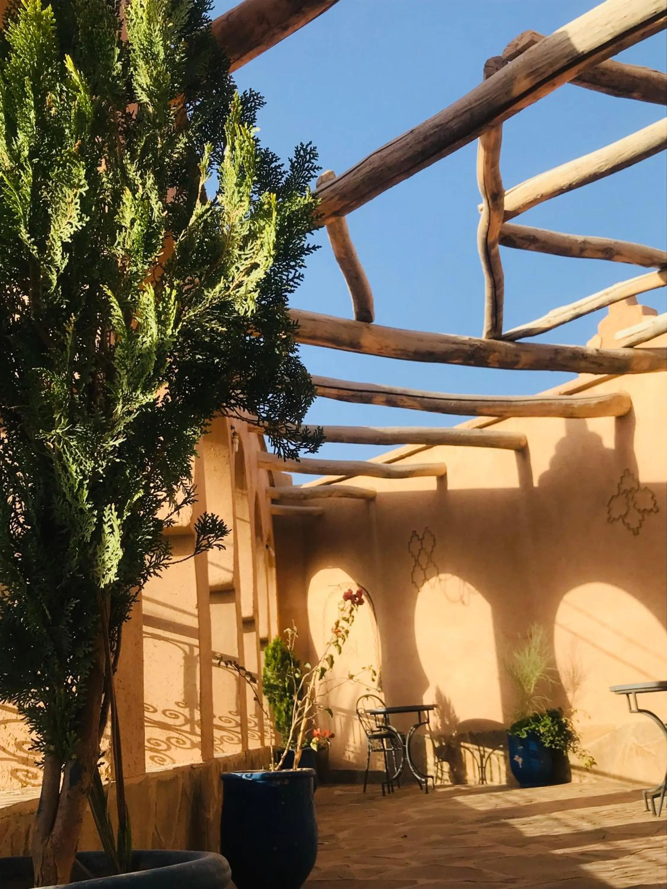 Balcony/Terrace in Kasbah Ennakb