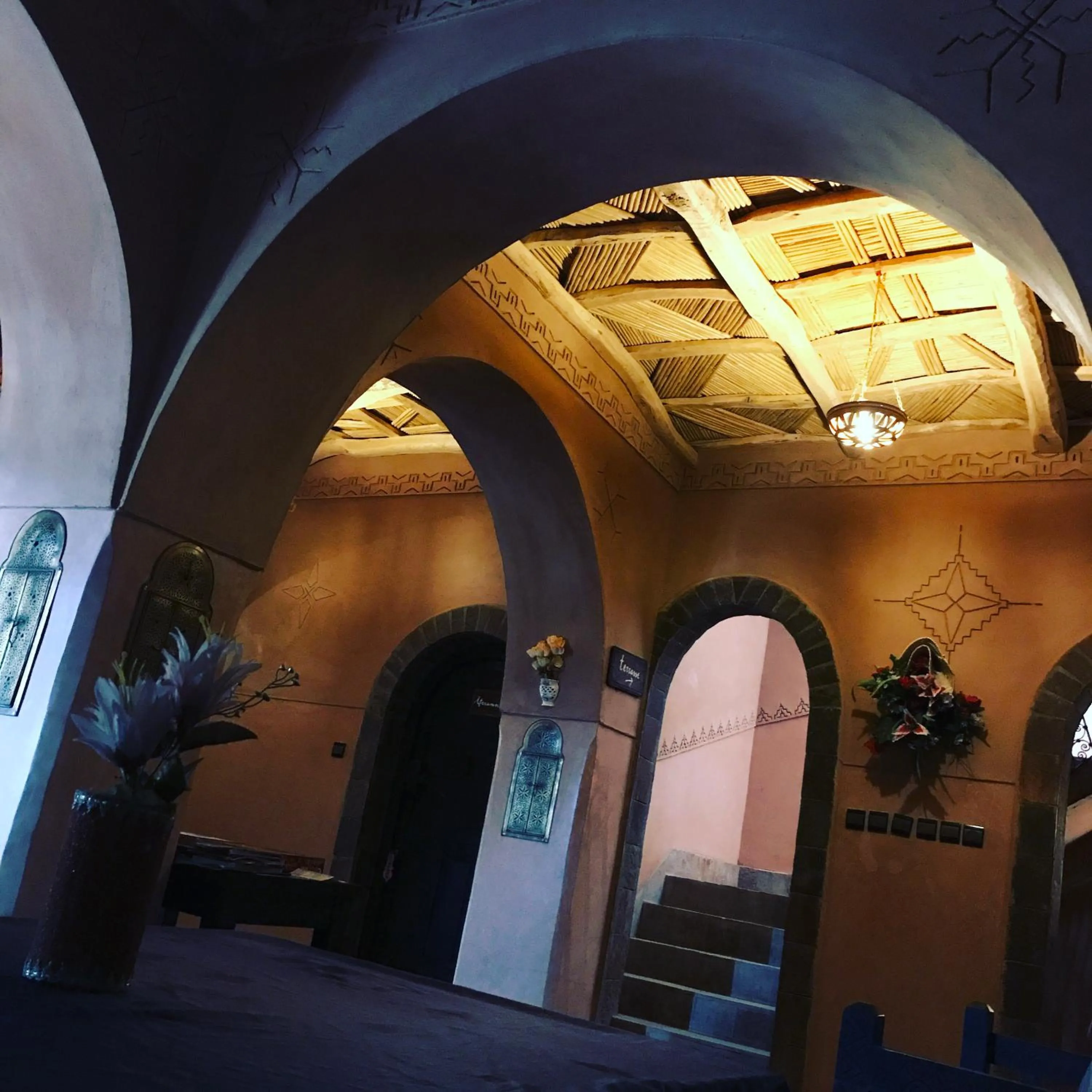 Living room in Kasbah Ennakb