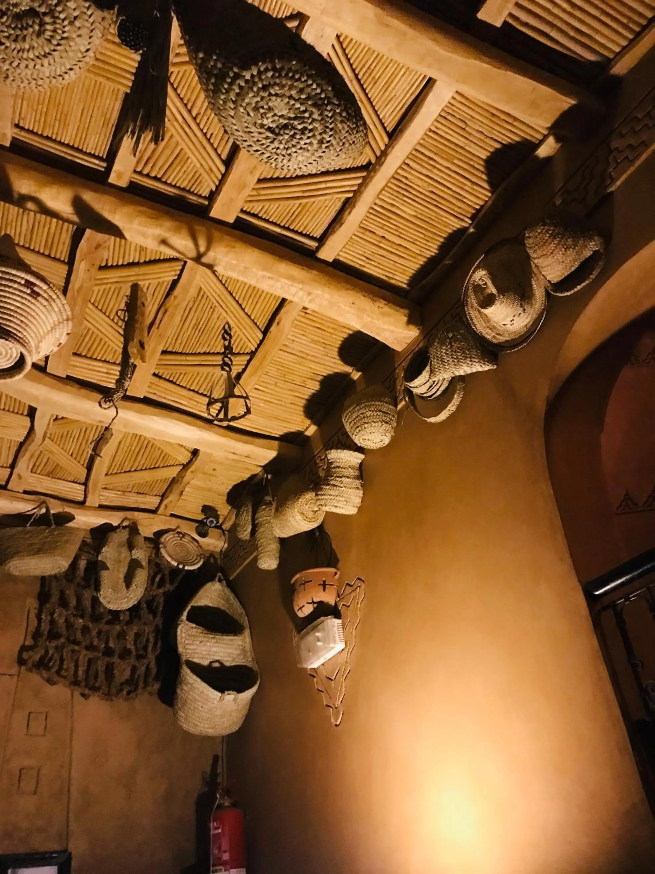 Decorative detail in Kasbah Ennakb