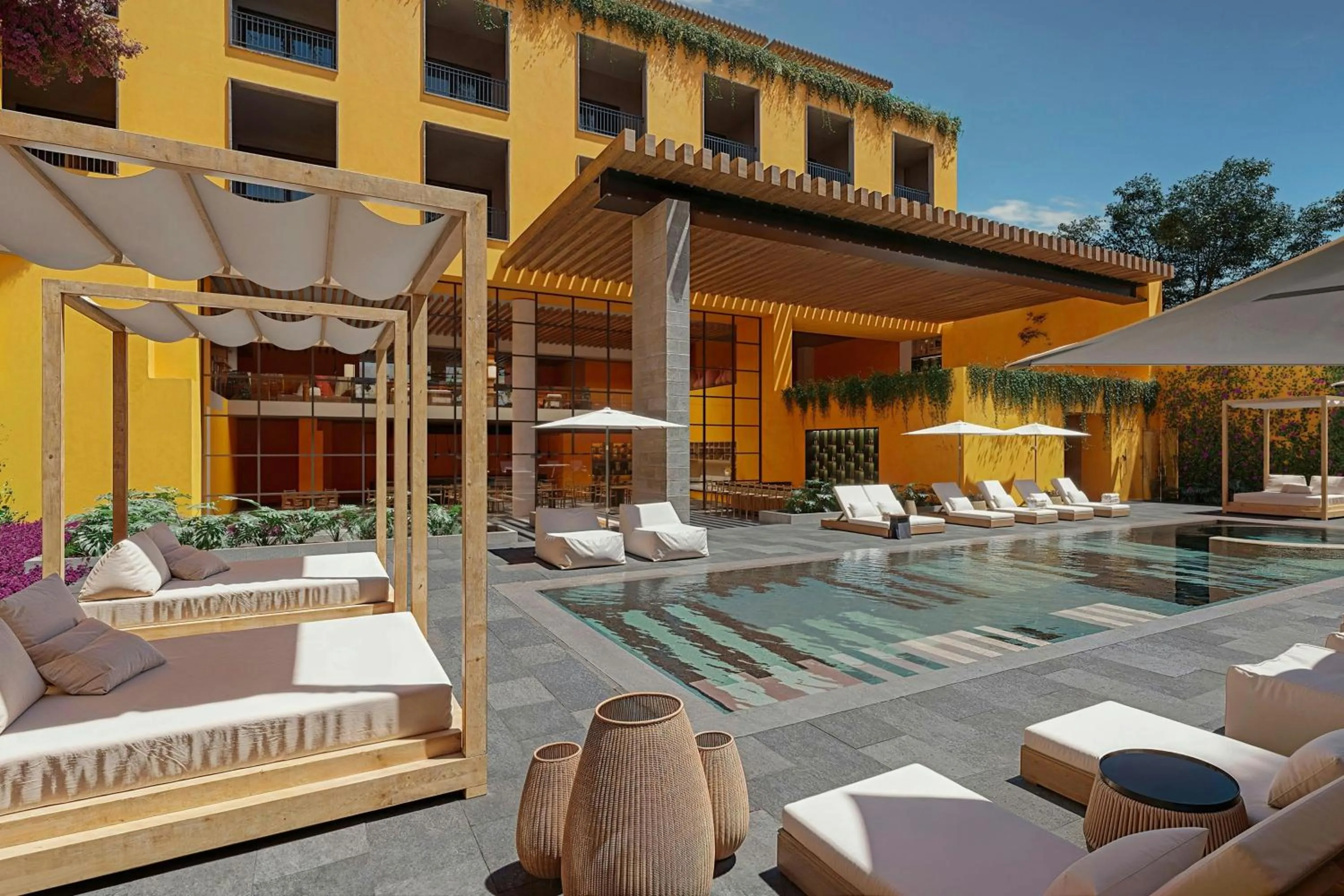 Swimming pool in Clevia, San Miguel de Allende, Autograph Collection