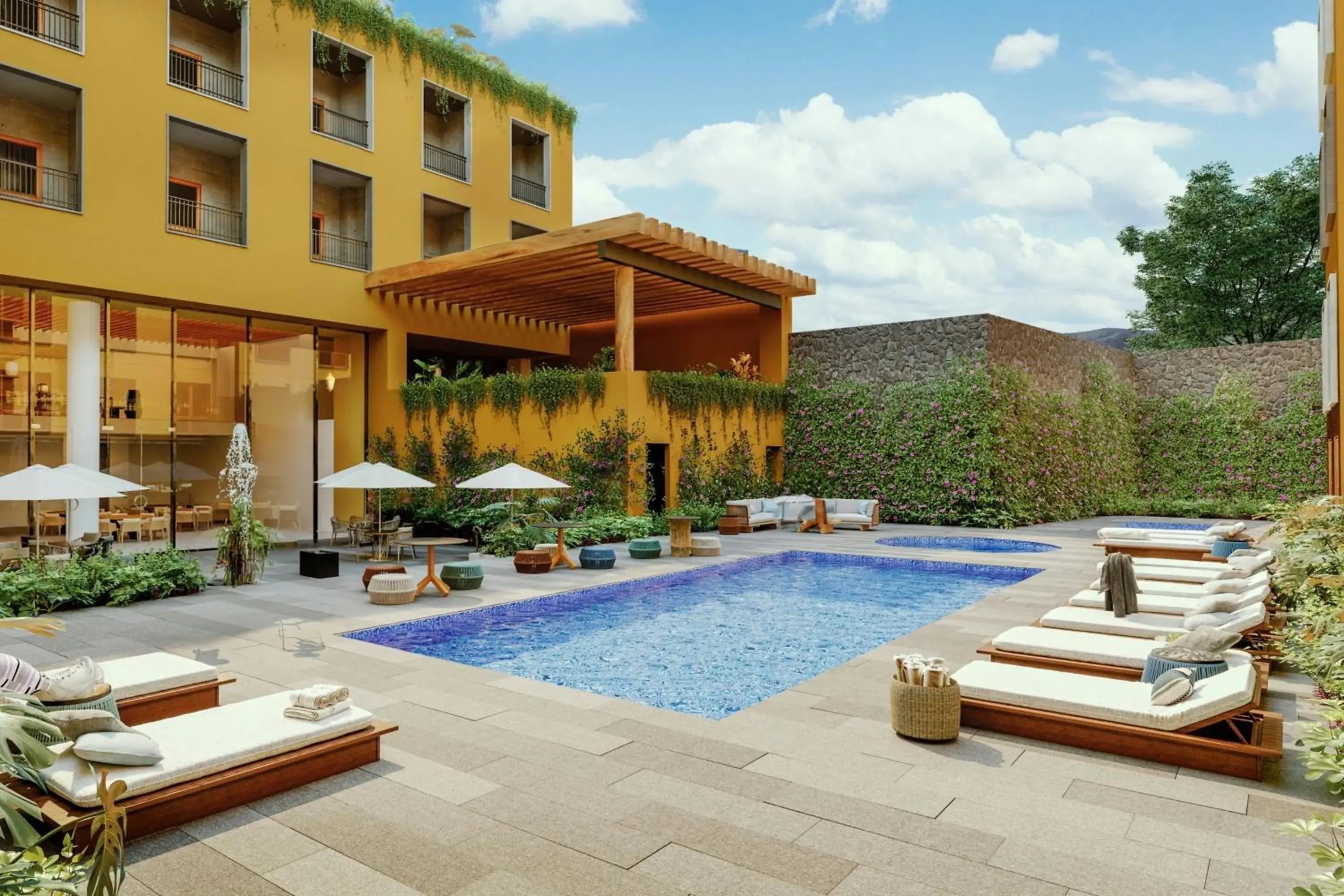 Swimming pool in Clevia, San Miguel de Allende, Autograph Collection Swimming pool in Clevia, San Miguel de Allende, Autograph Collection