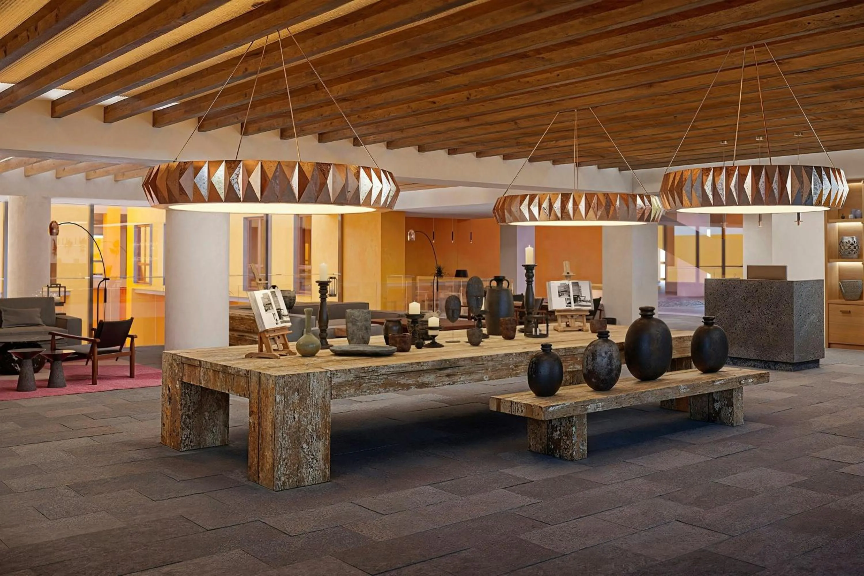 Lobby or reception in Clevia, San Miguel de Allende, Autograph Collection