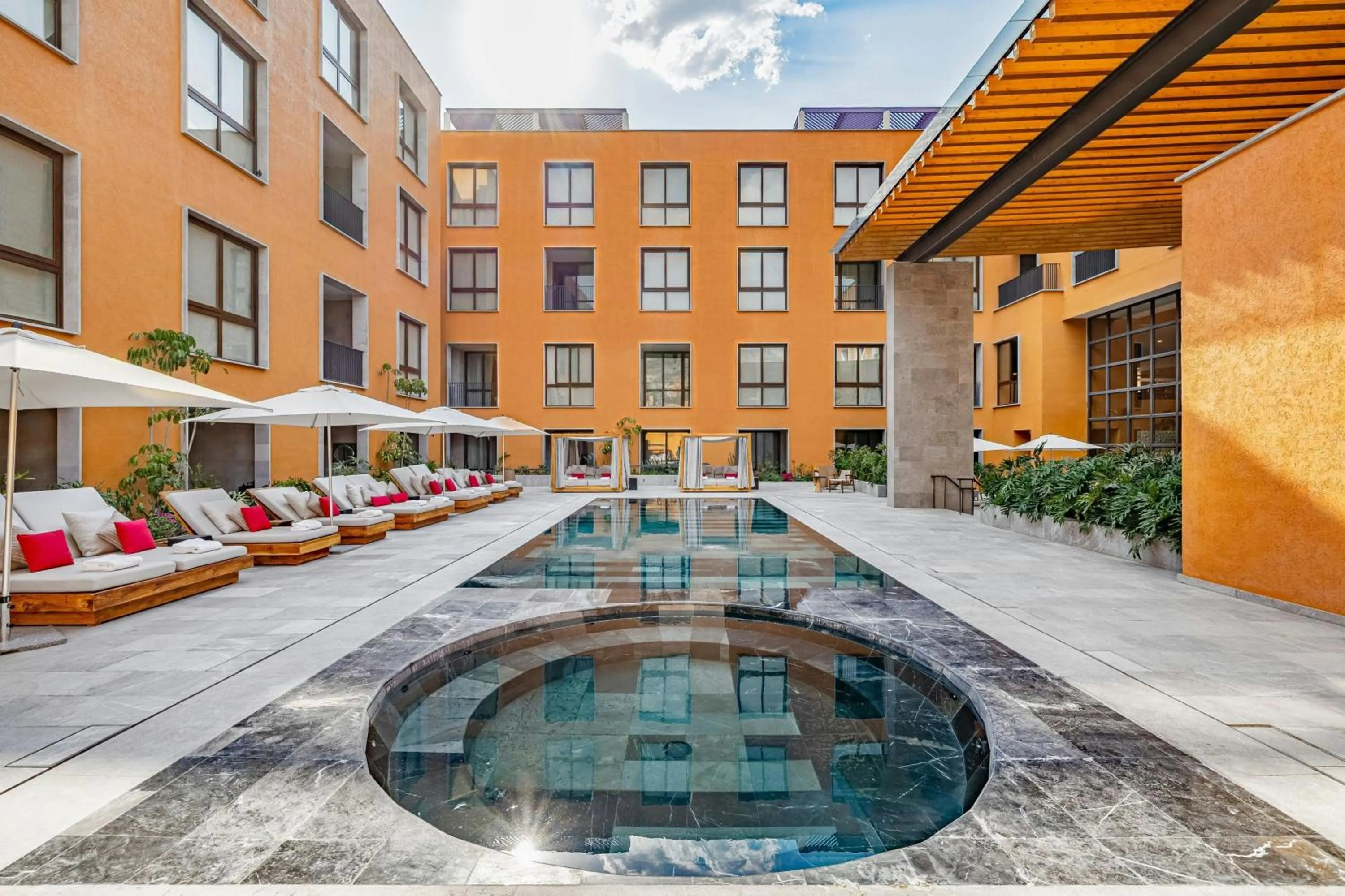 Swimming pool in Clevia, San Miguel de Allende, Autograph Collection
