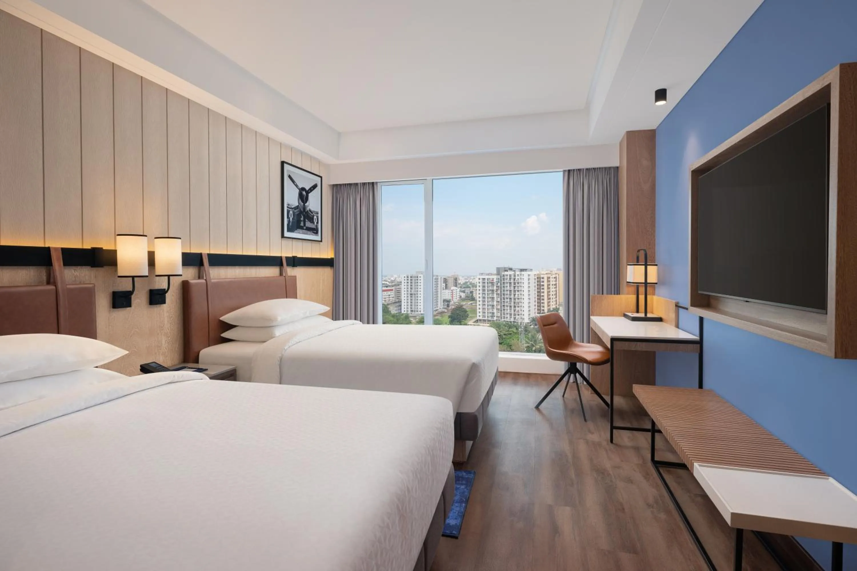 Bedroom, Bed in Four Points by Sheraton Nashik