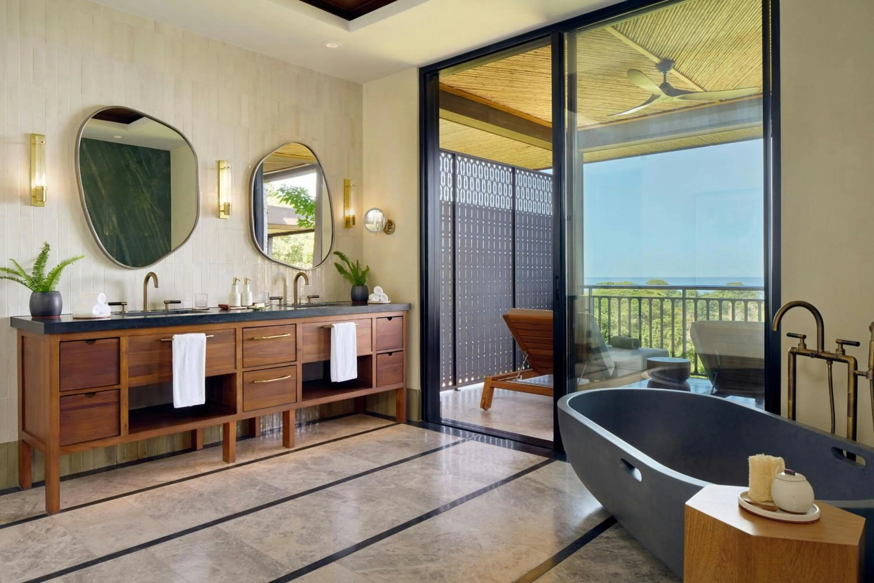 Bathroom in Nekajui Peninsula Papagayo, a Ritz-Carlton Reserve
