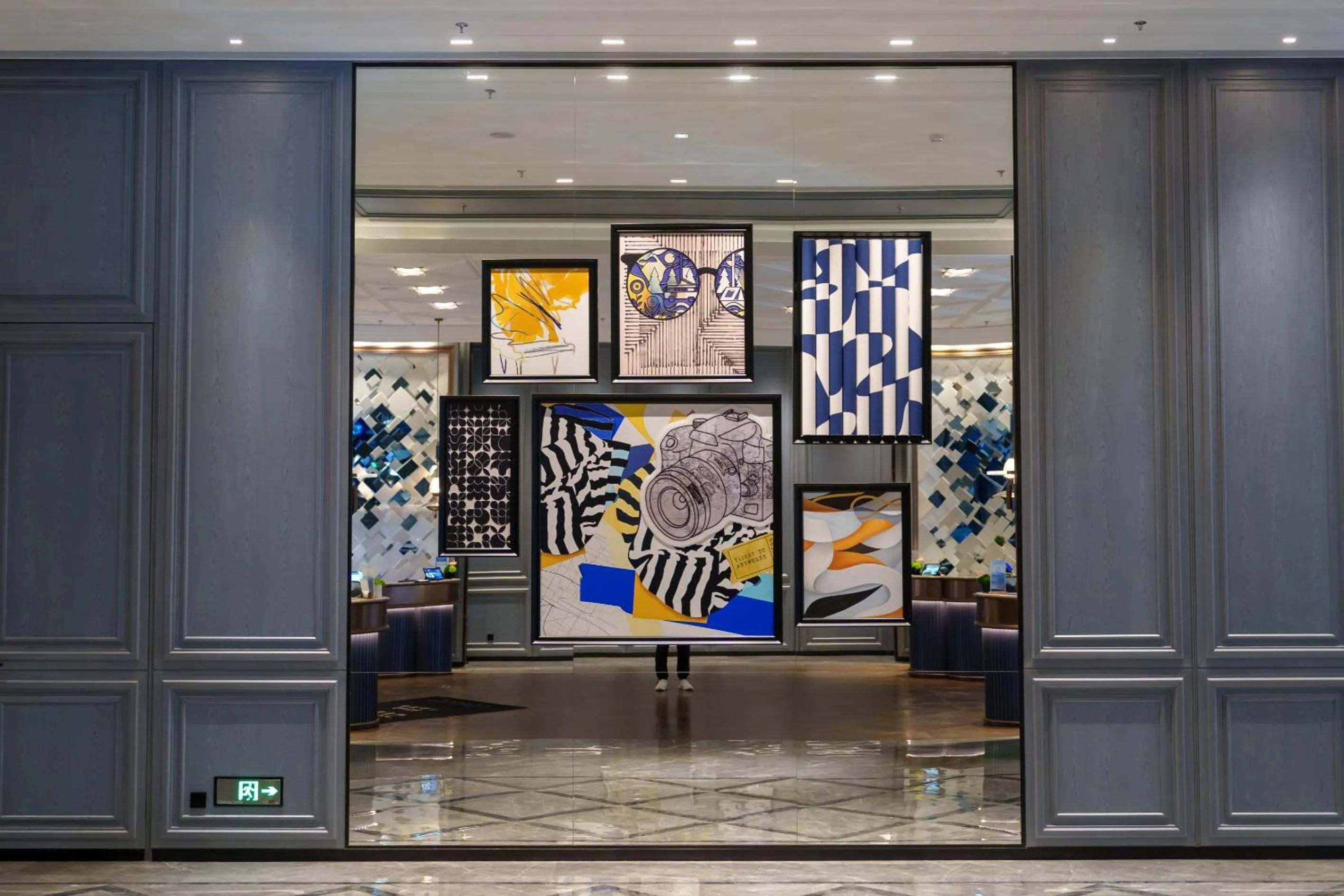 Decorative detail in Le Meridien Nantong