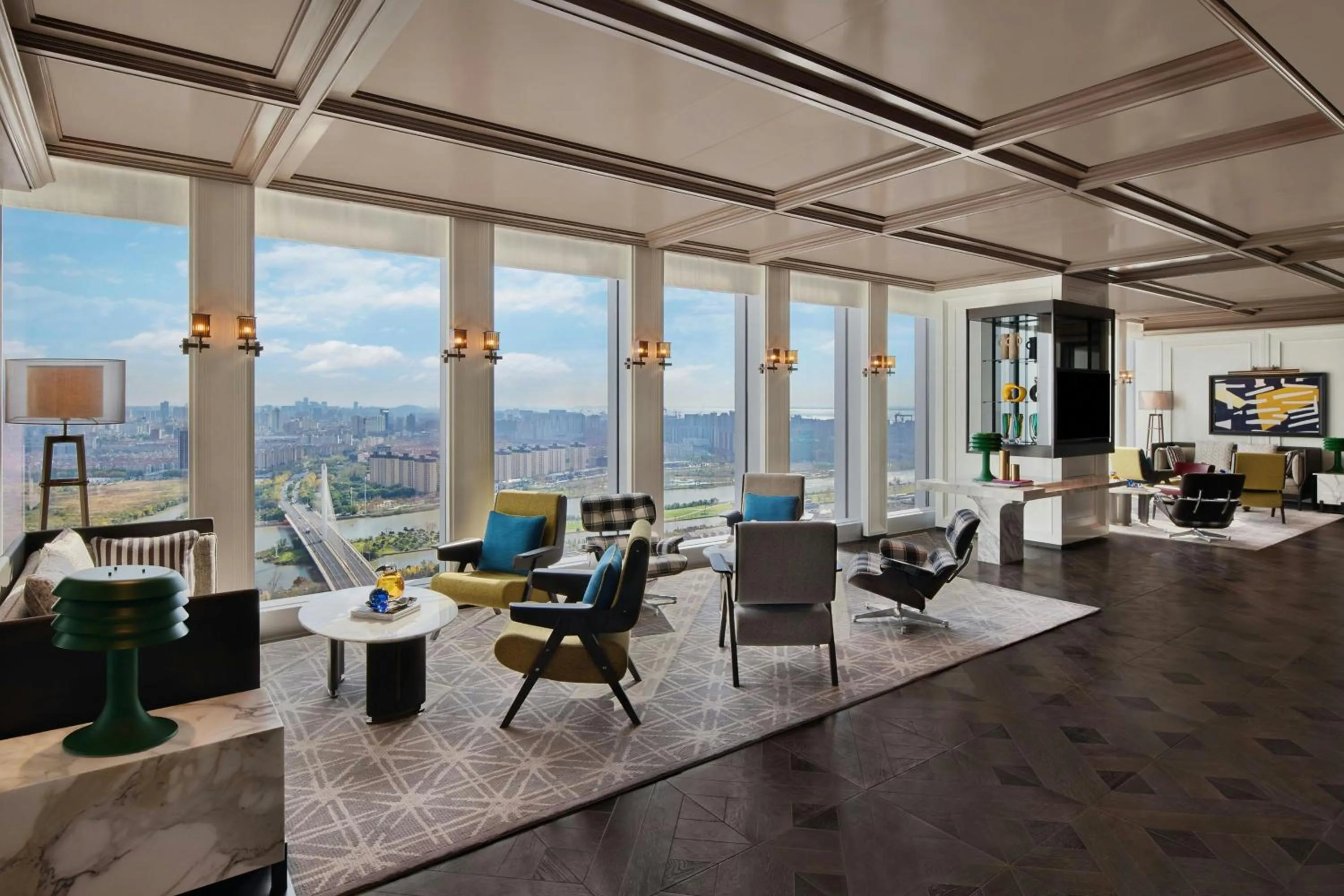 Lounge or bar in Le Meridien Nantong