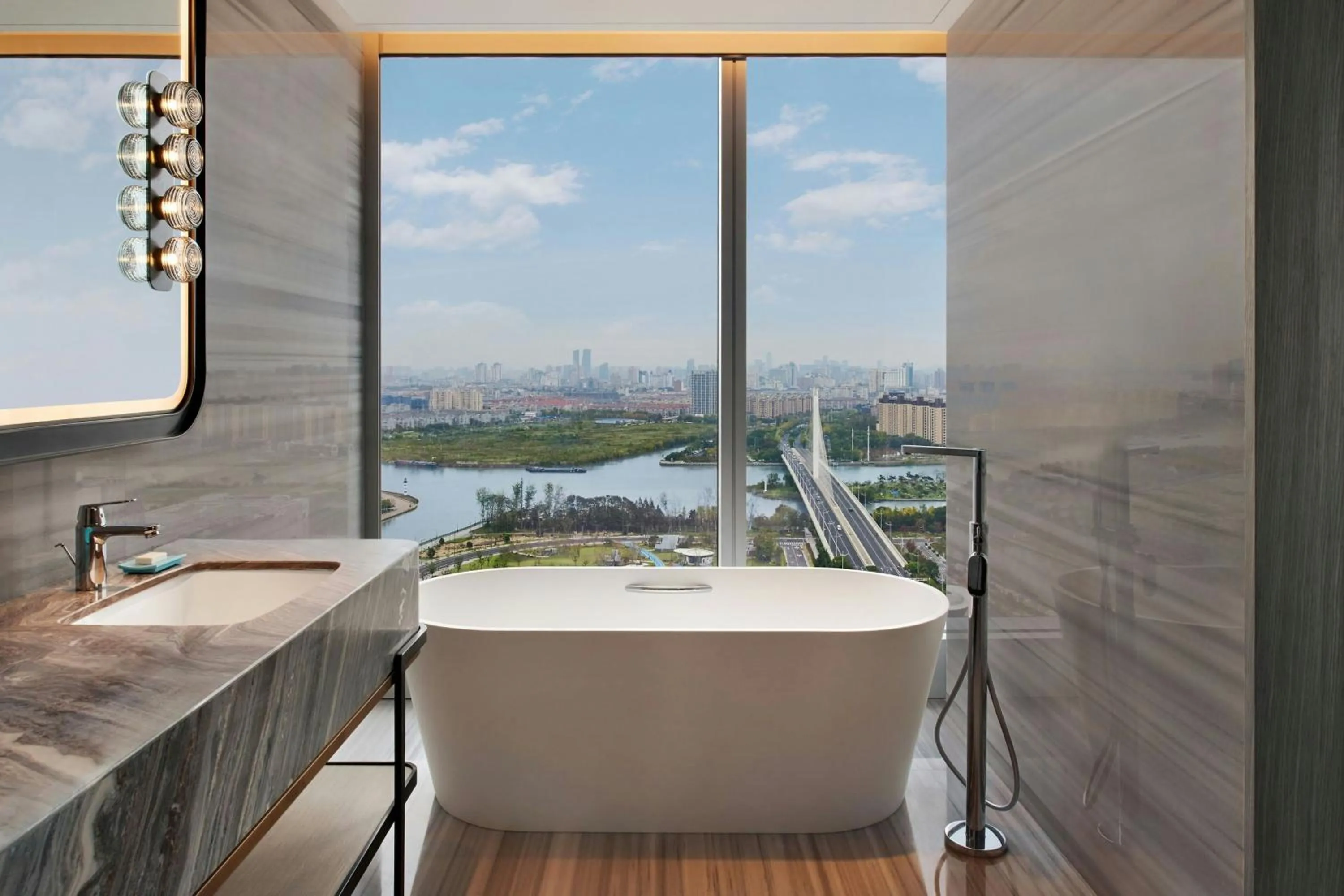 Bathroom in Le Meridien Nantong