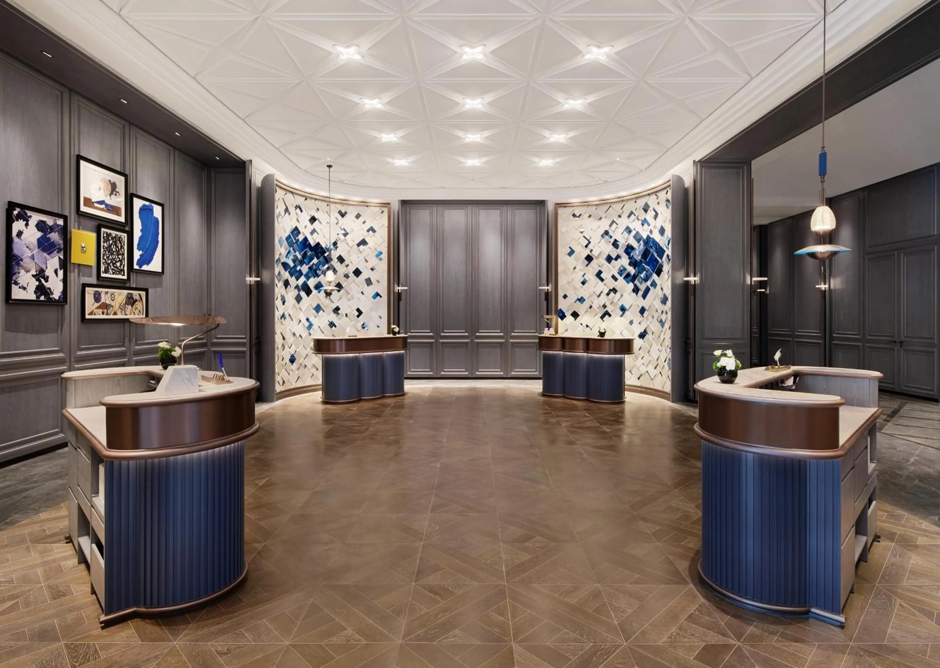 Lobby or reception in Le Meridien Nantong