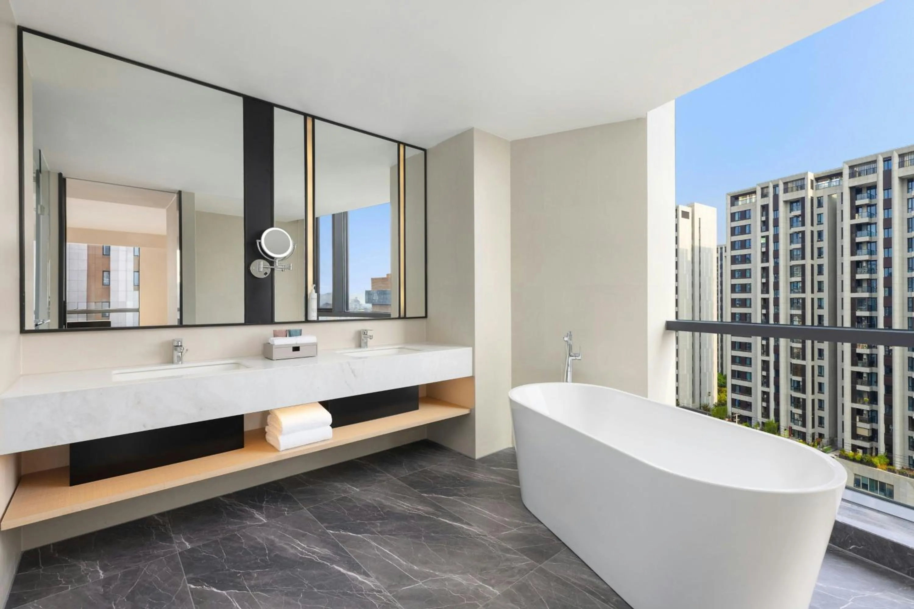 Bathroom in Fairfield by Marriott Yiwu