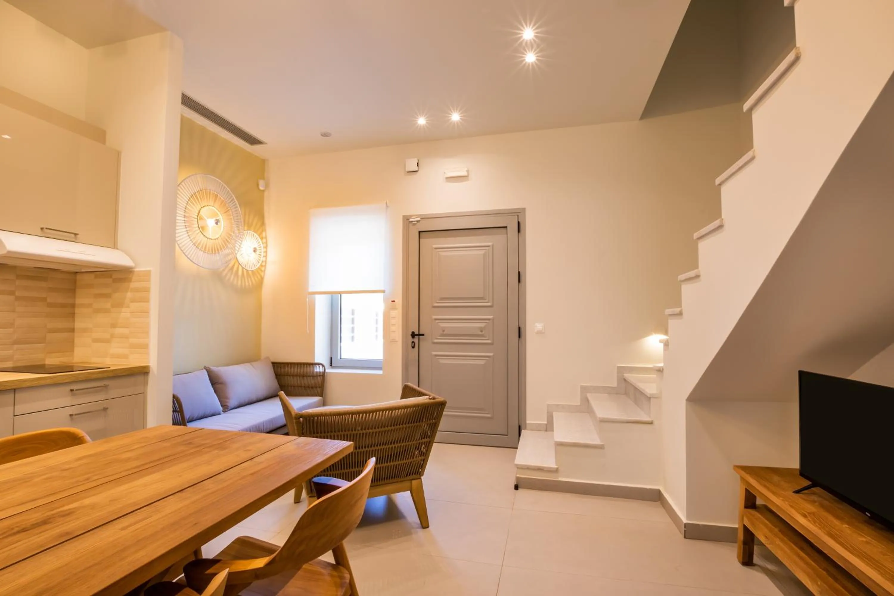 Living room in Onyro Villas