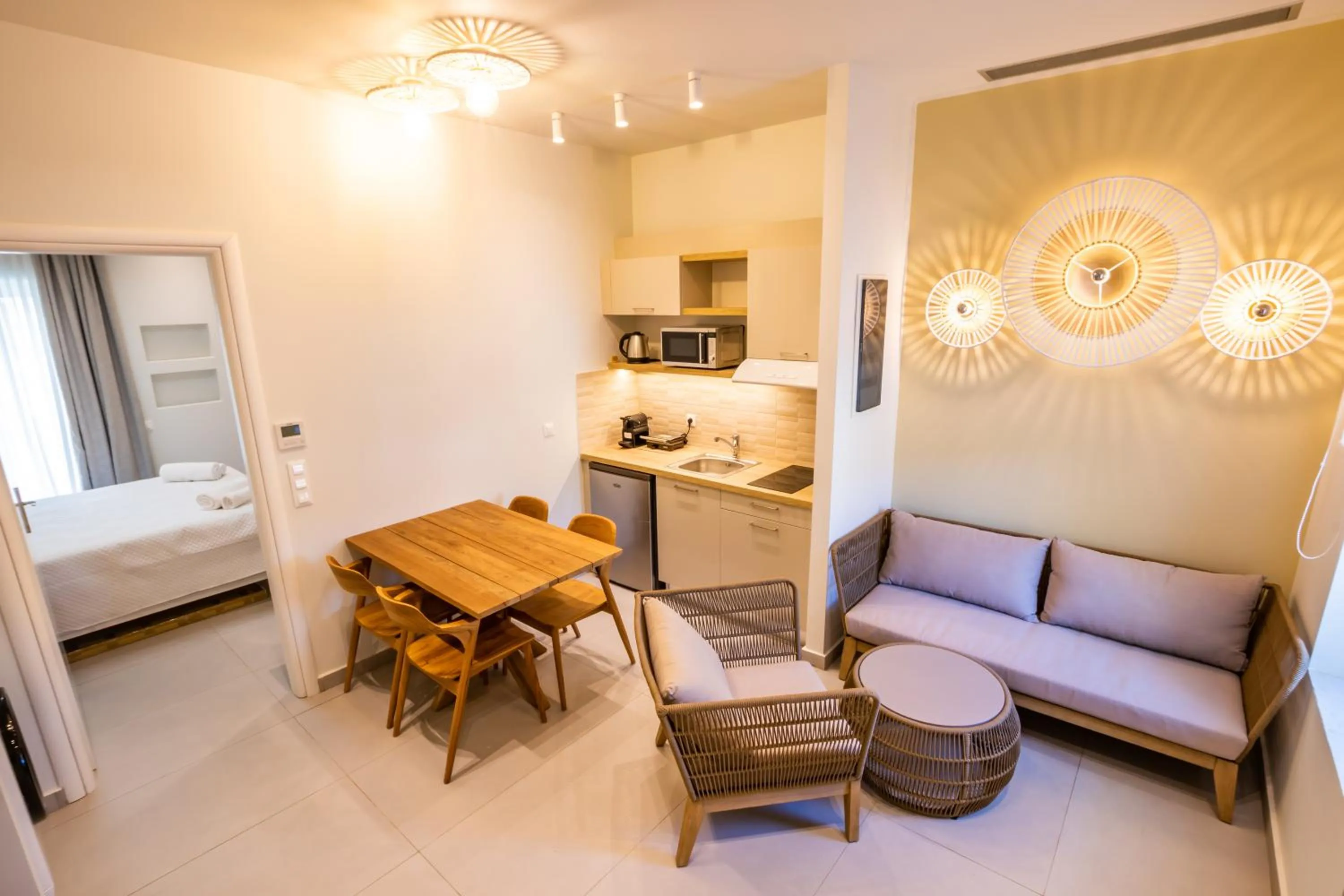 Living room in Onyro Villas