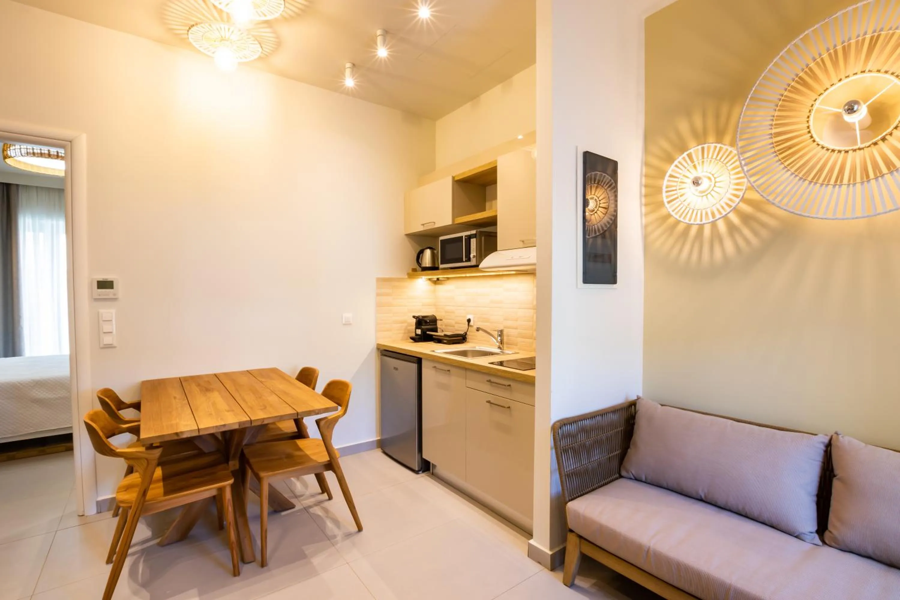 Kitchen or kitchenette in Onyro Villas