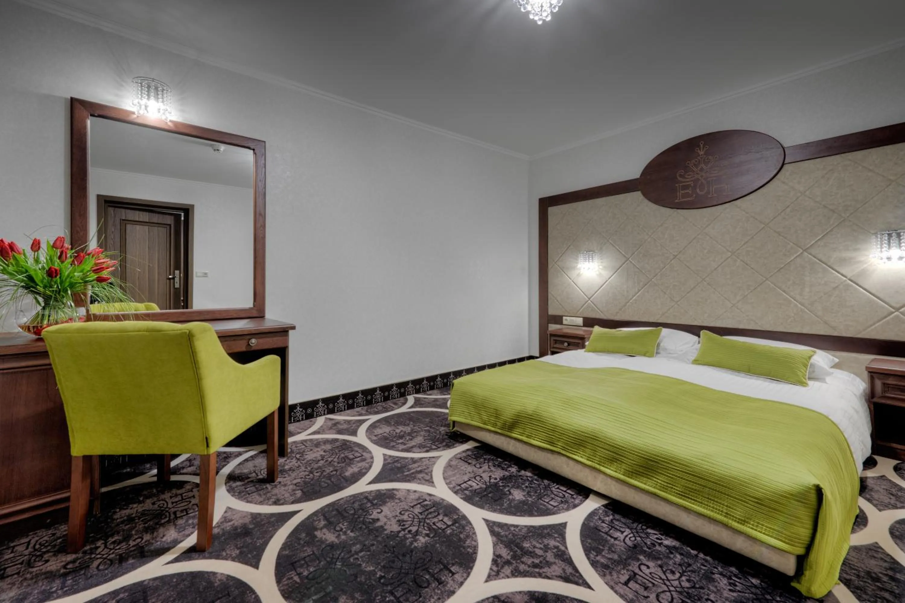 Bed in Evita Hotel & SPA