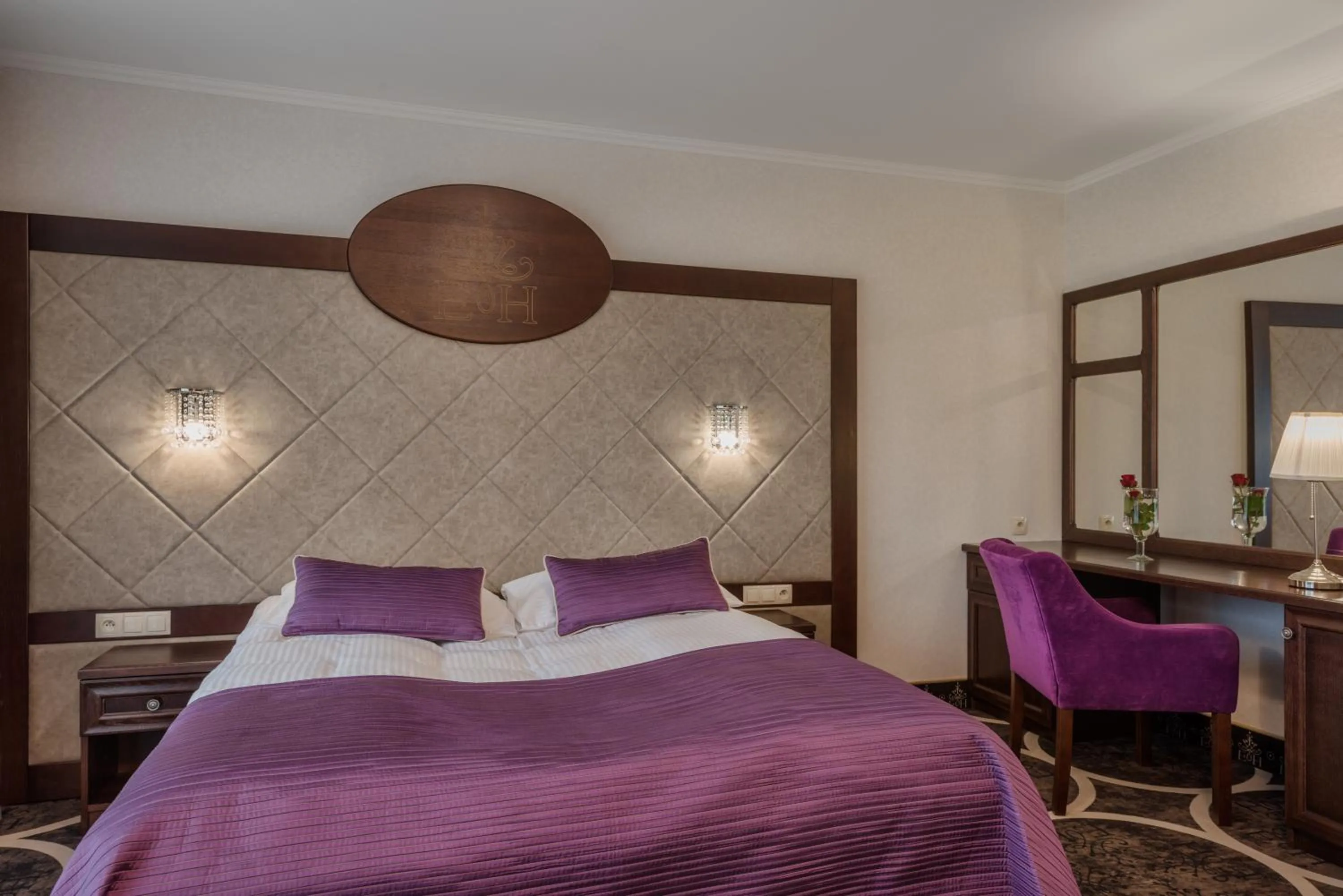 Bed in Evita Hotel & SPA
