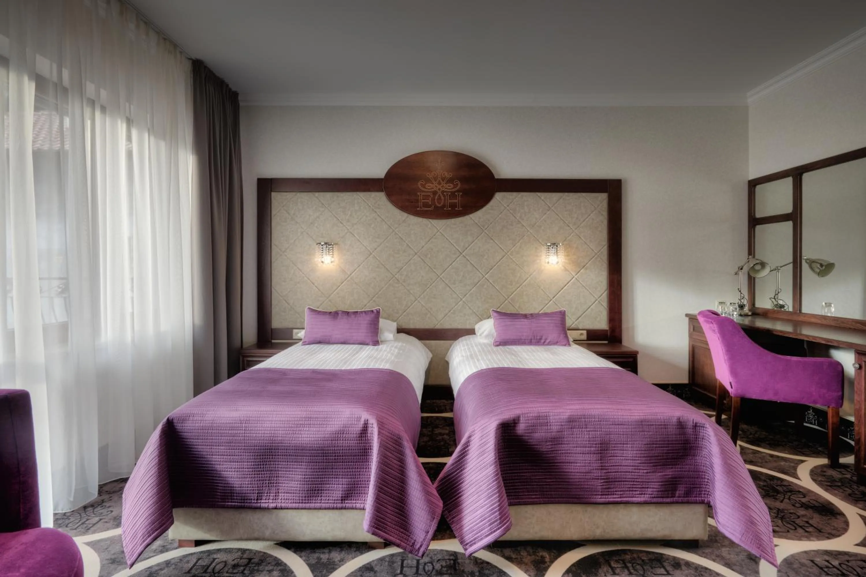 Bed in Evita Hotel & SPA