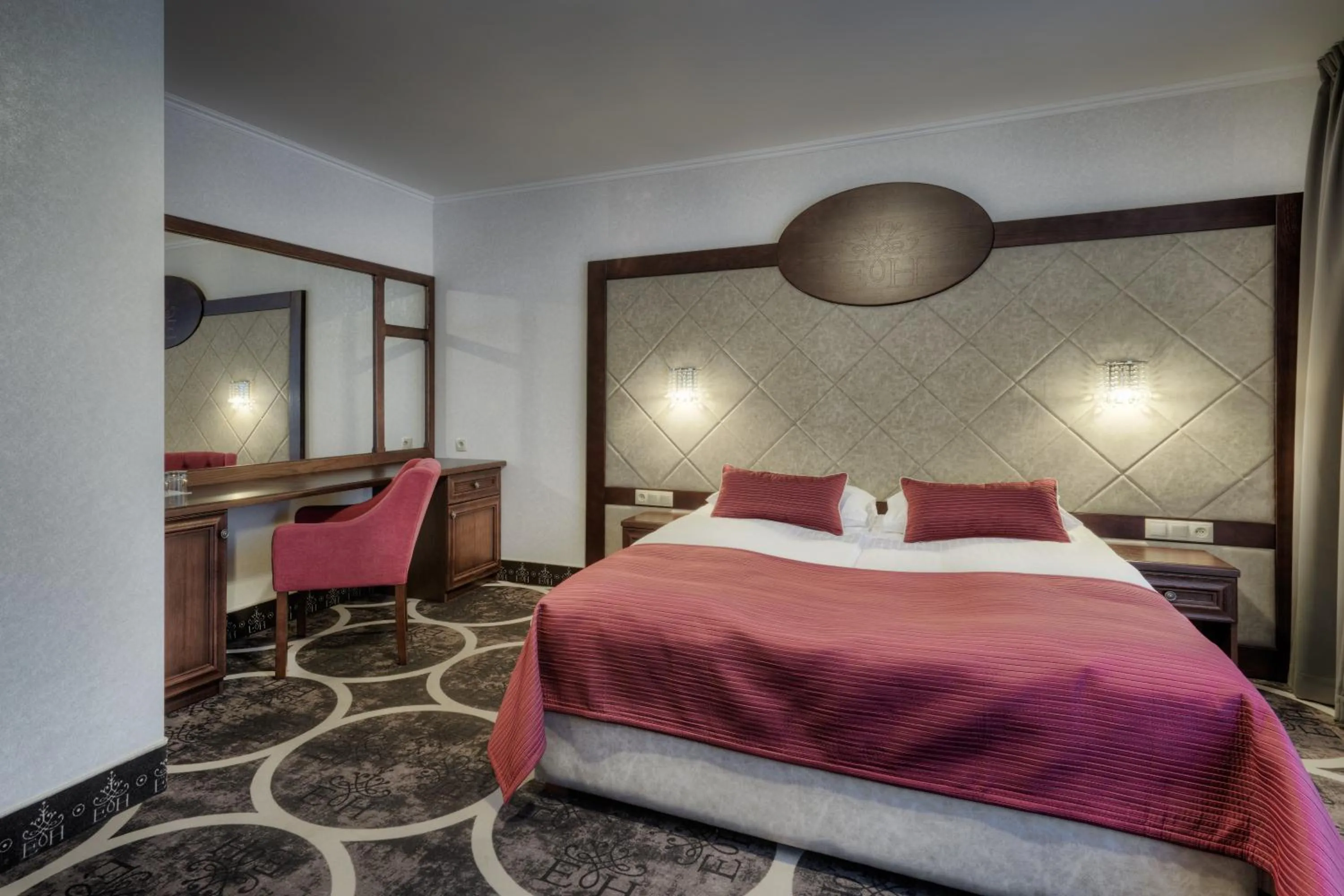 Bed in Evita Hotel & SPA