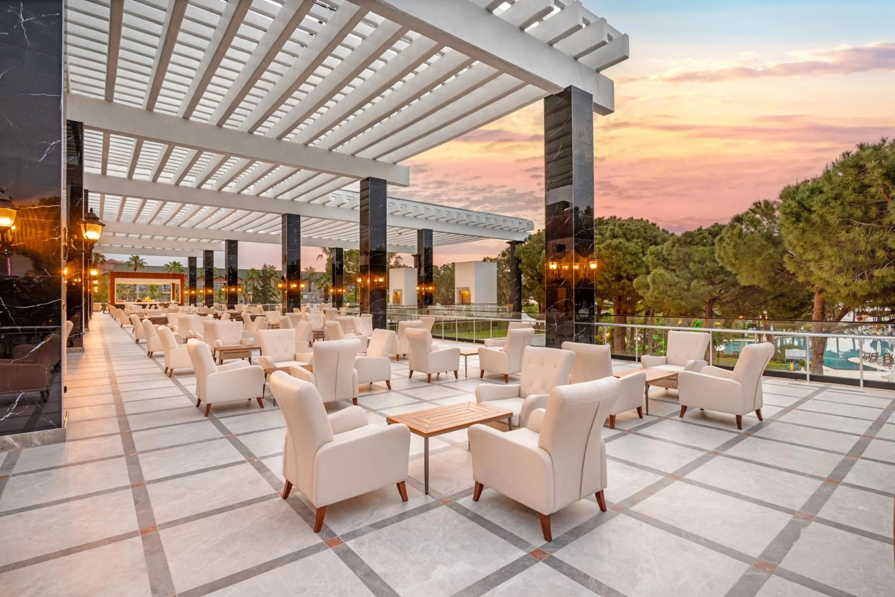 Balcony/Terrace in Dobedan World Palace Hotel ''Ex Brand Alva Donna World Palace ''