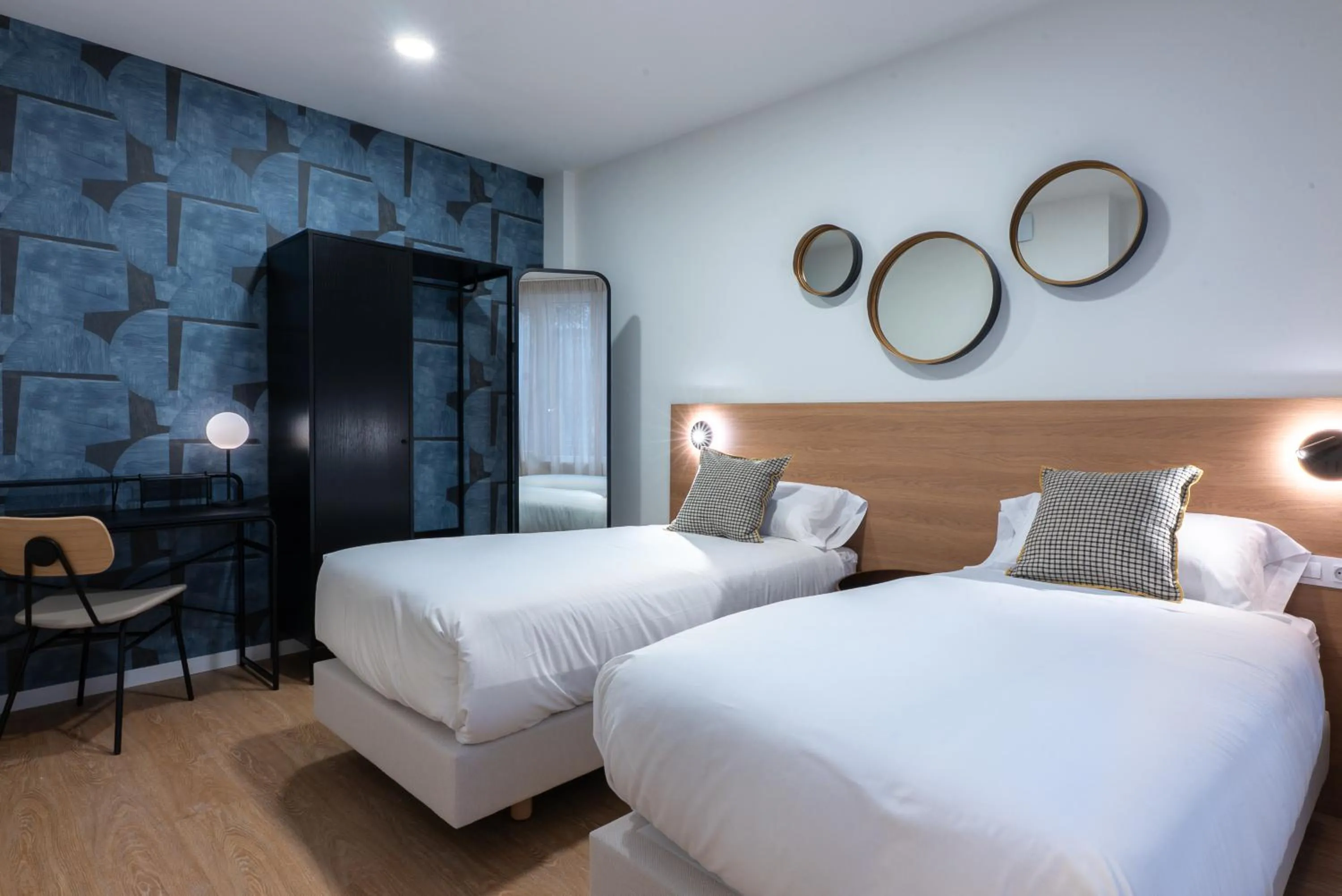 Bed in Smartr Valencia Turia