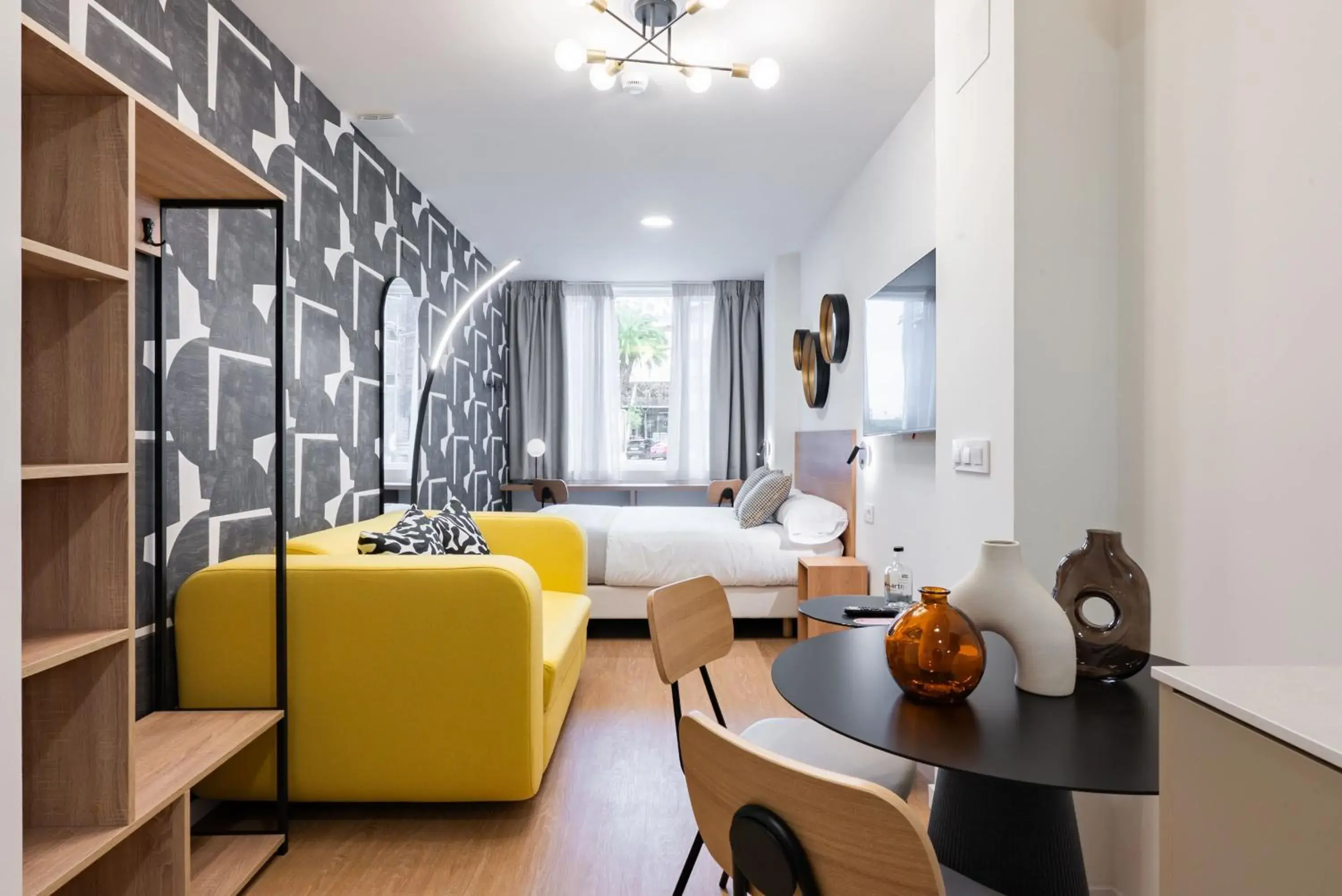 Living room, Bed in Smartr Valencia Turia Living room, Bed in Smartr Valencia Turia