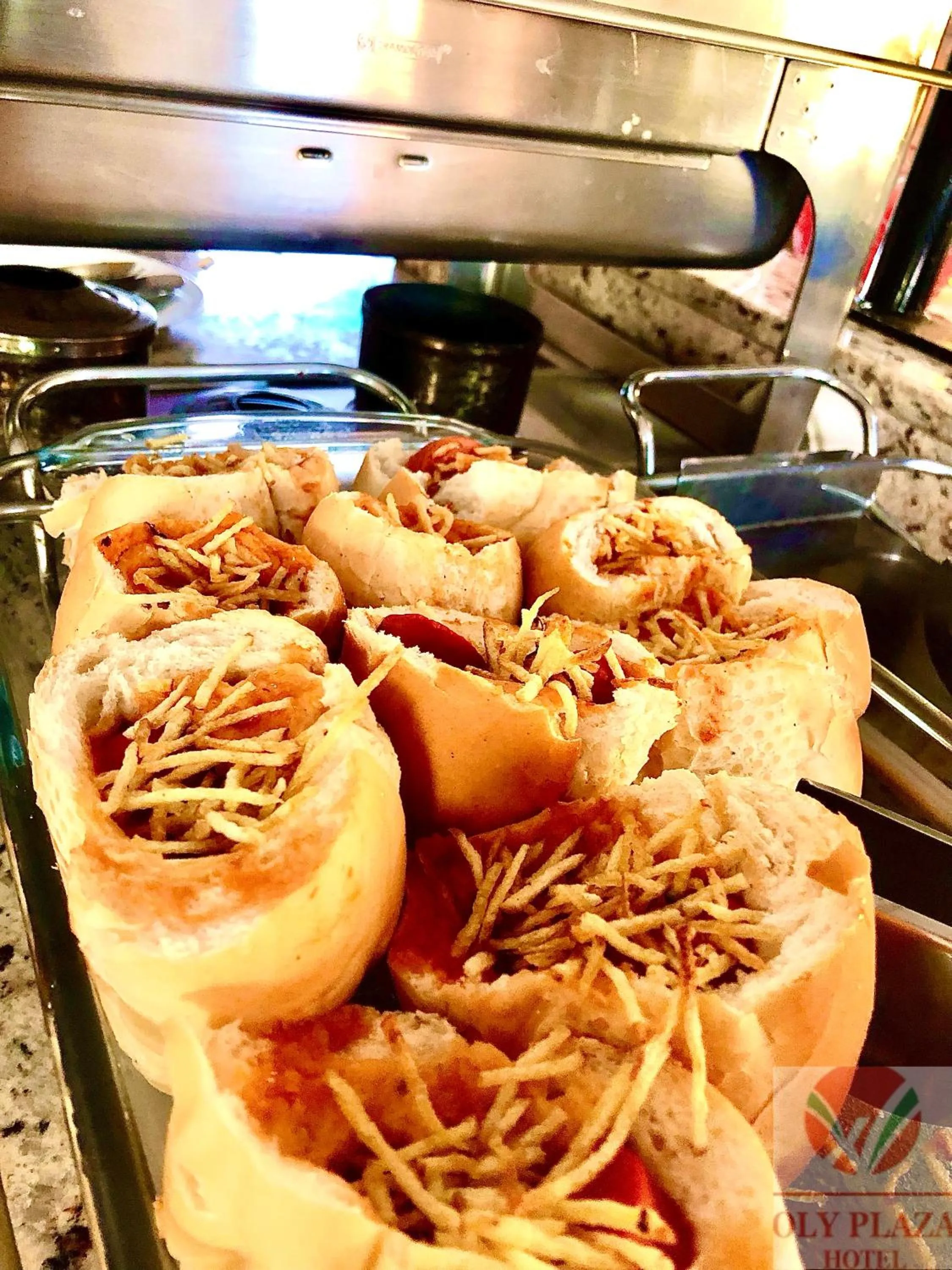 Food in Hotel Oly Plaza