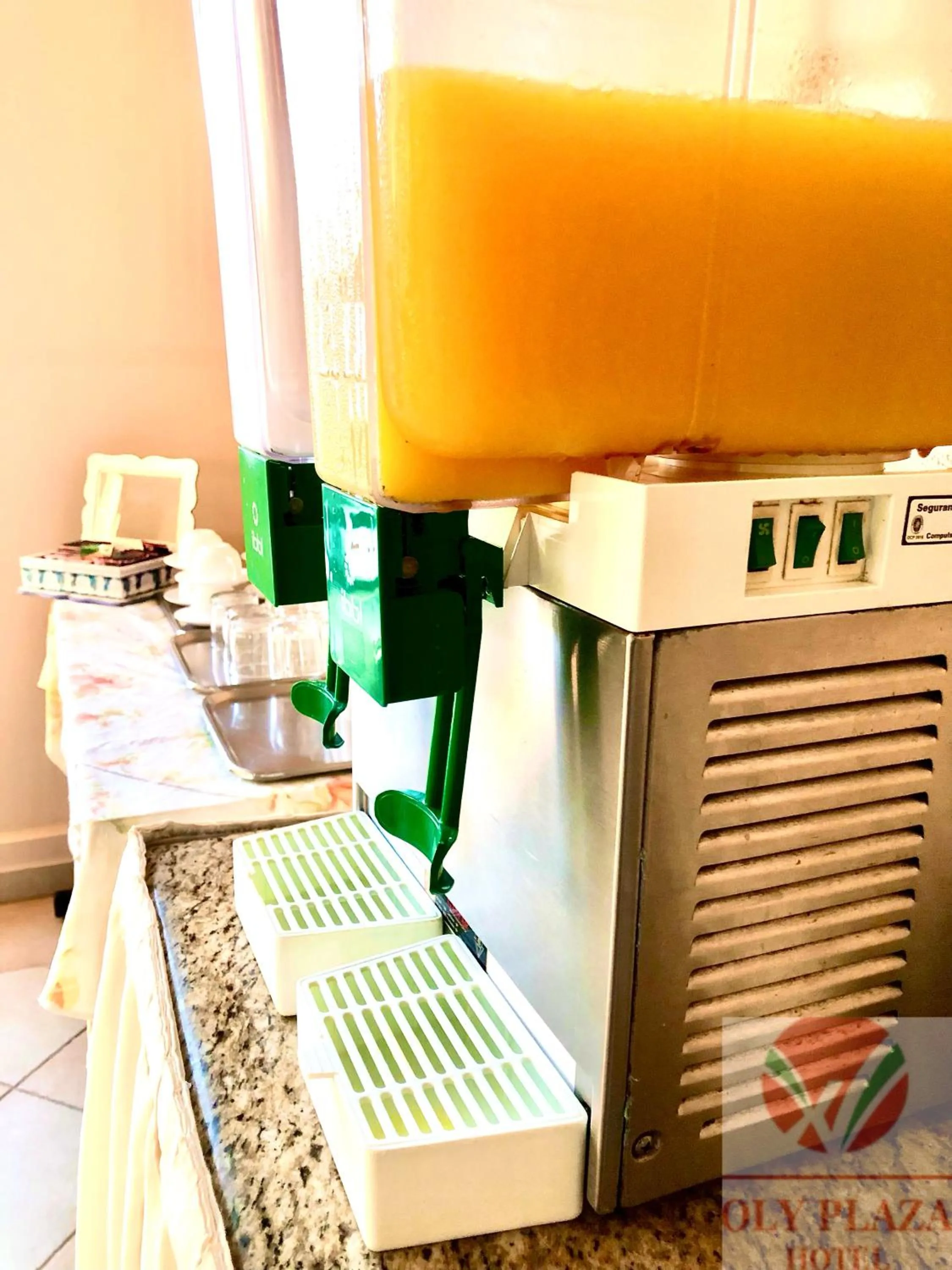 Food and drinks in Hotel Oly Plaza