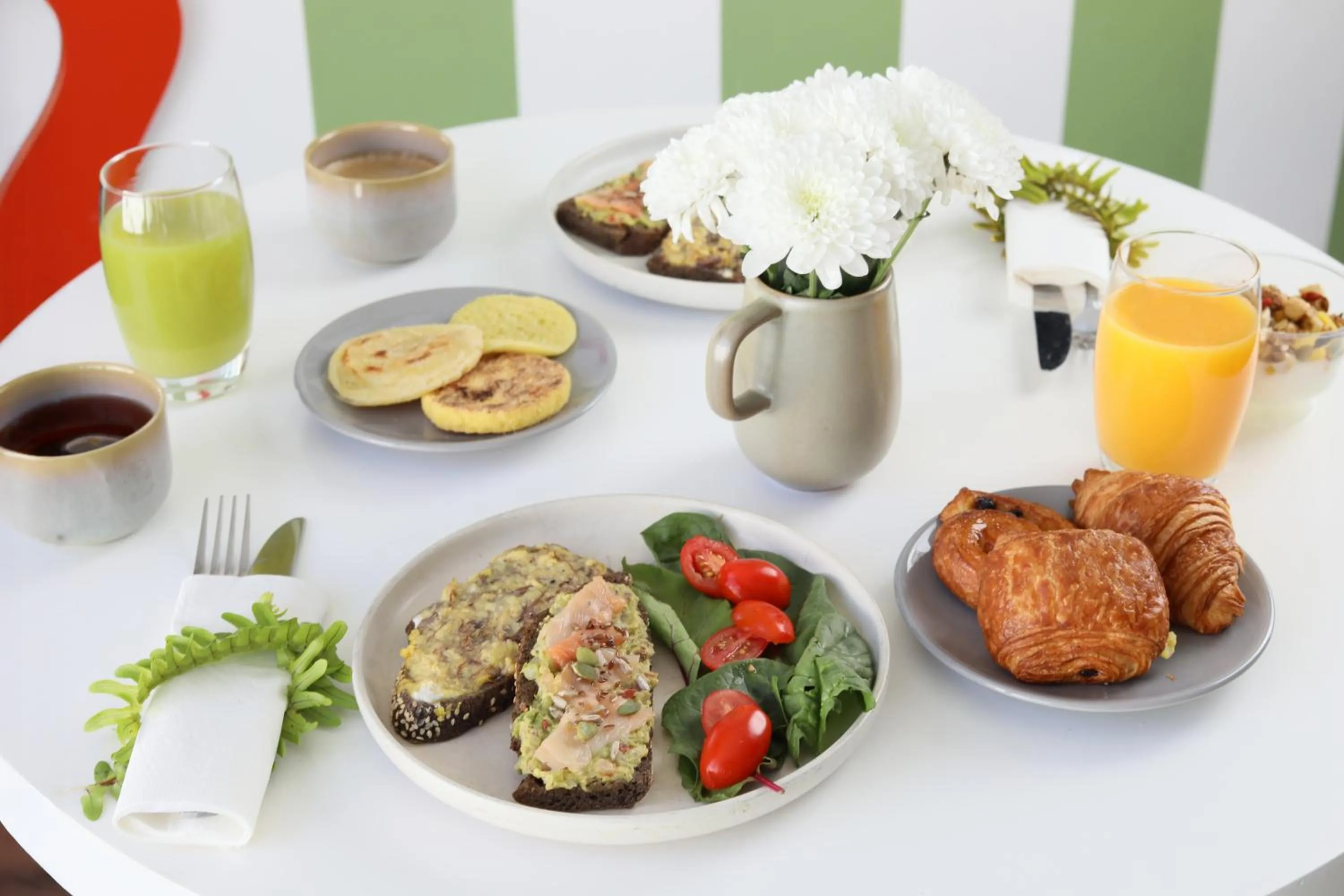 Breakfast in StayHere Casablanca - Oasis - Premium Residence