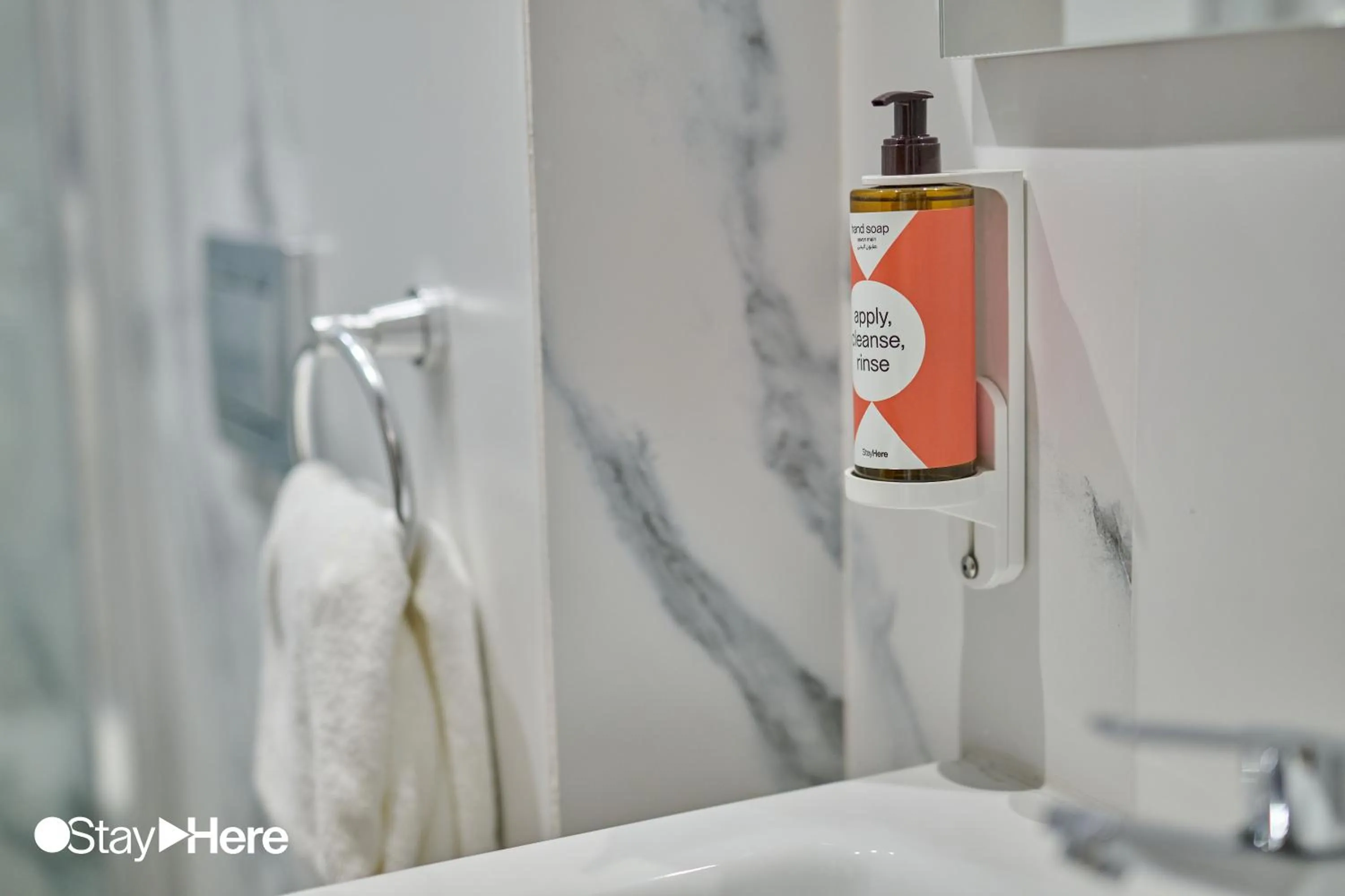 Bathroom in StayHere Casablanca - Oasis - Premium Residence