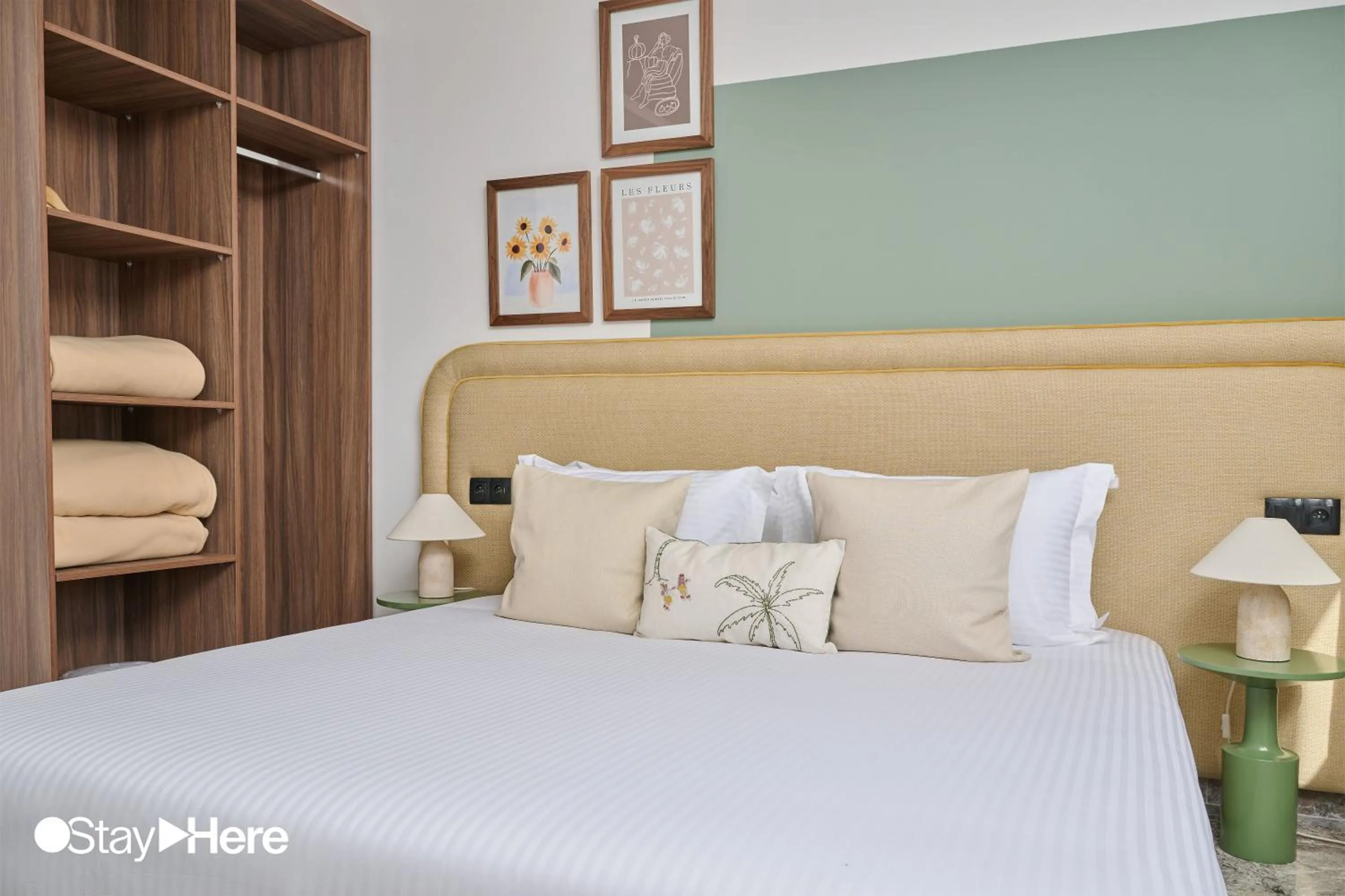 Bed in StayHere Casablanca - Oasis - Premium Residence
