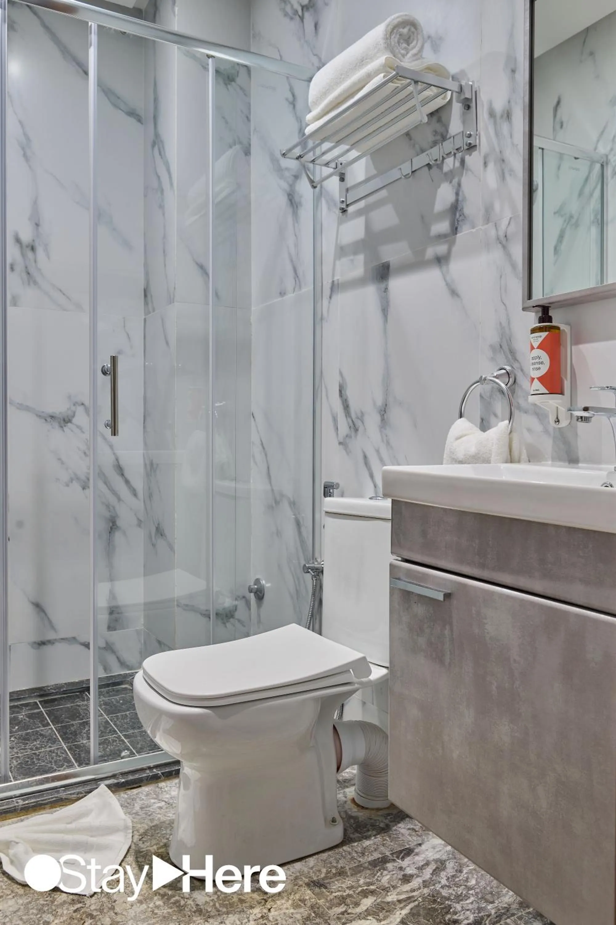 Bathroom in StayHere Casablanca - Oasis - Premium Residence