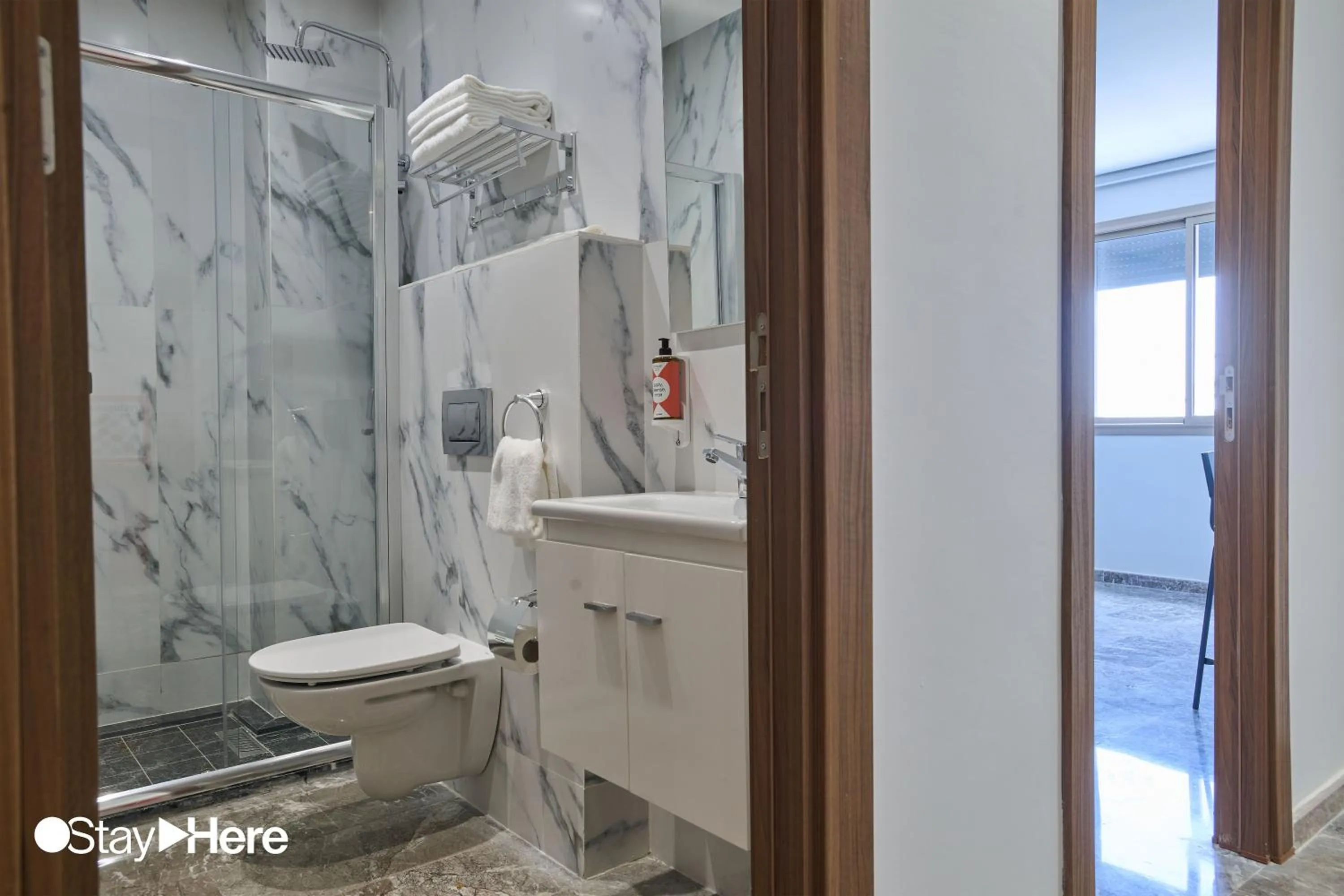 Bathroom in StayHere Casablanca - Oasis - Premium Residence