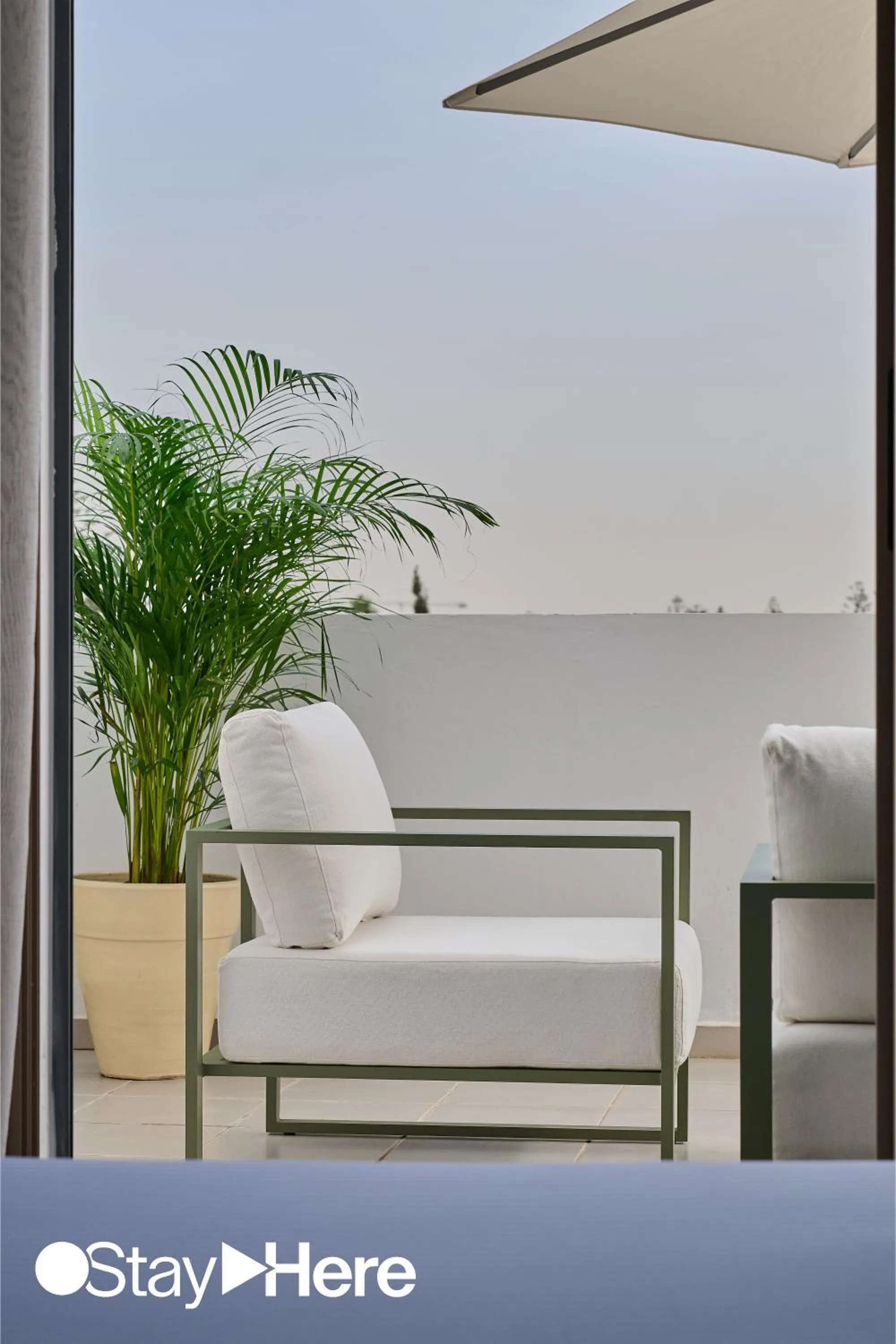 Balcony/Terrace in StayHere Casablanca - Oasis - Premium Residence