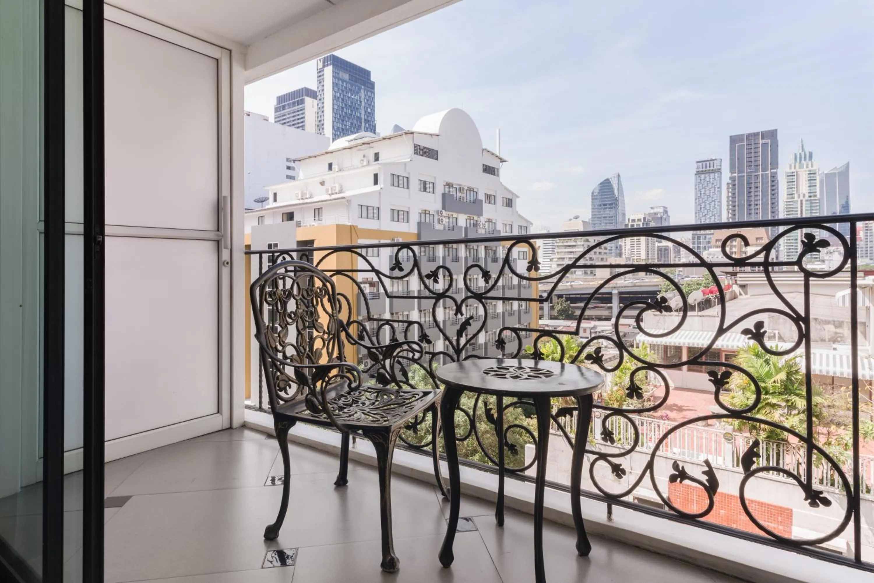 Balcony/Terrace in Skye Hotel Bangkok