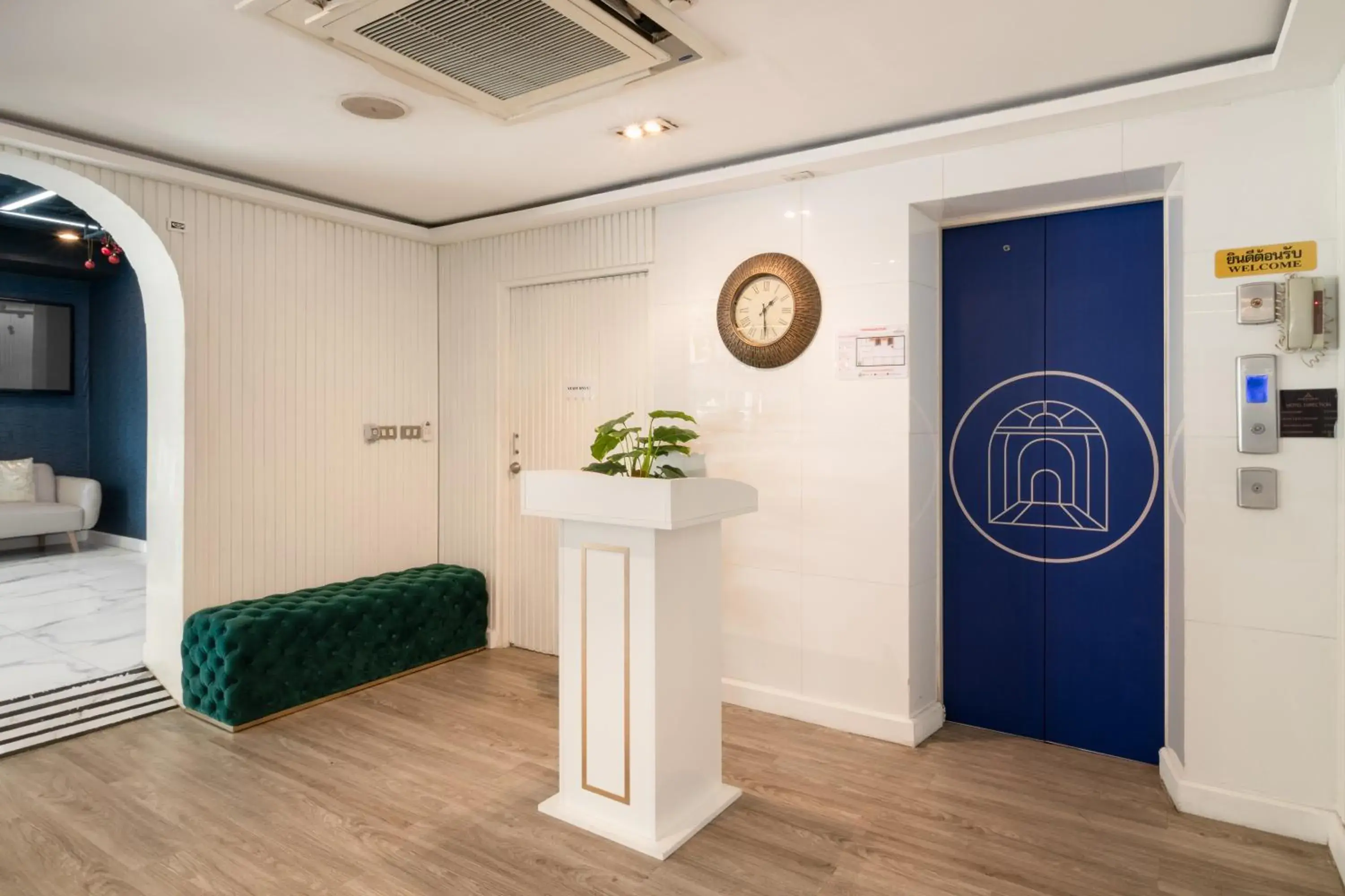 Lobby or reception, Bed in Skye Hotel Bangkok Lobby or reception, Bed in Skye Hotel Bangkok