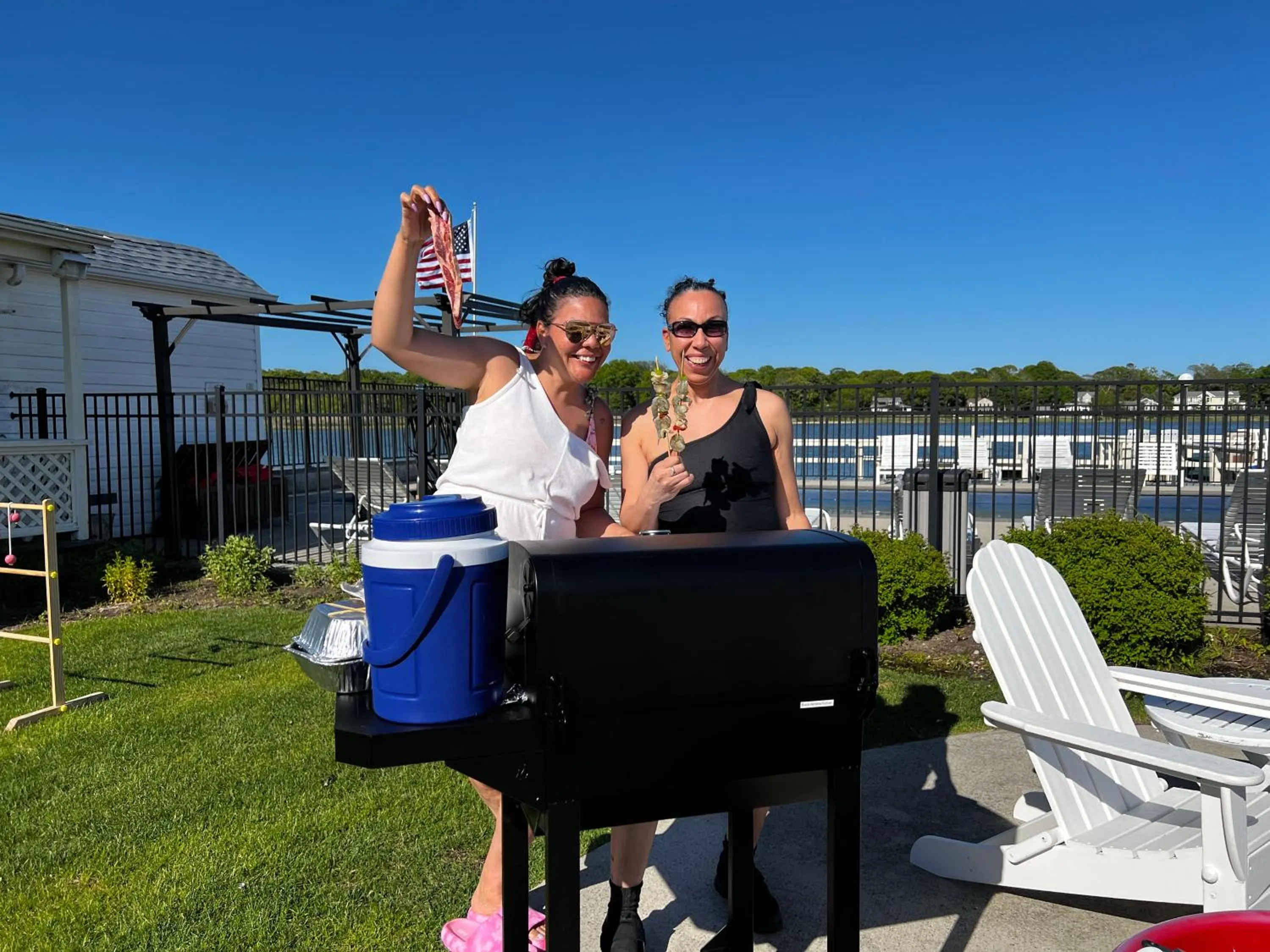 BBQ facilities in Bayview Resort