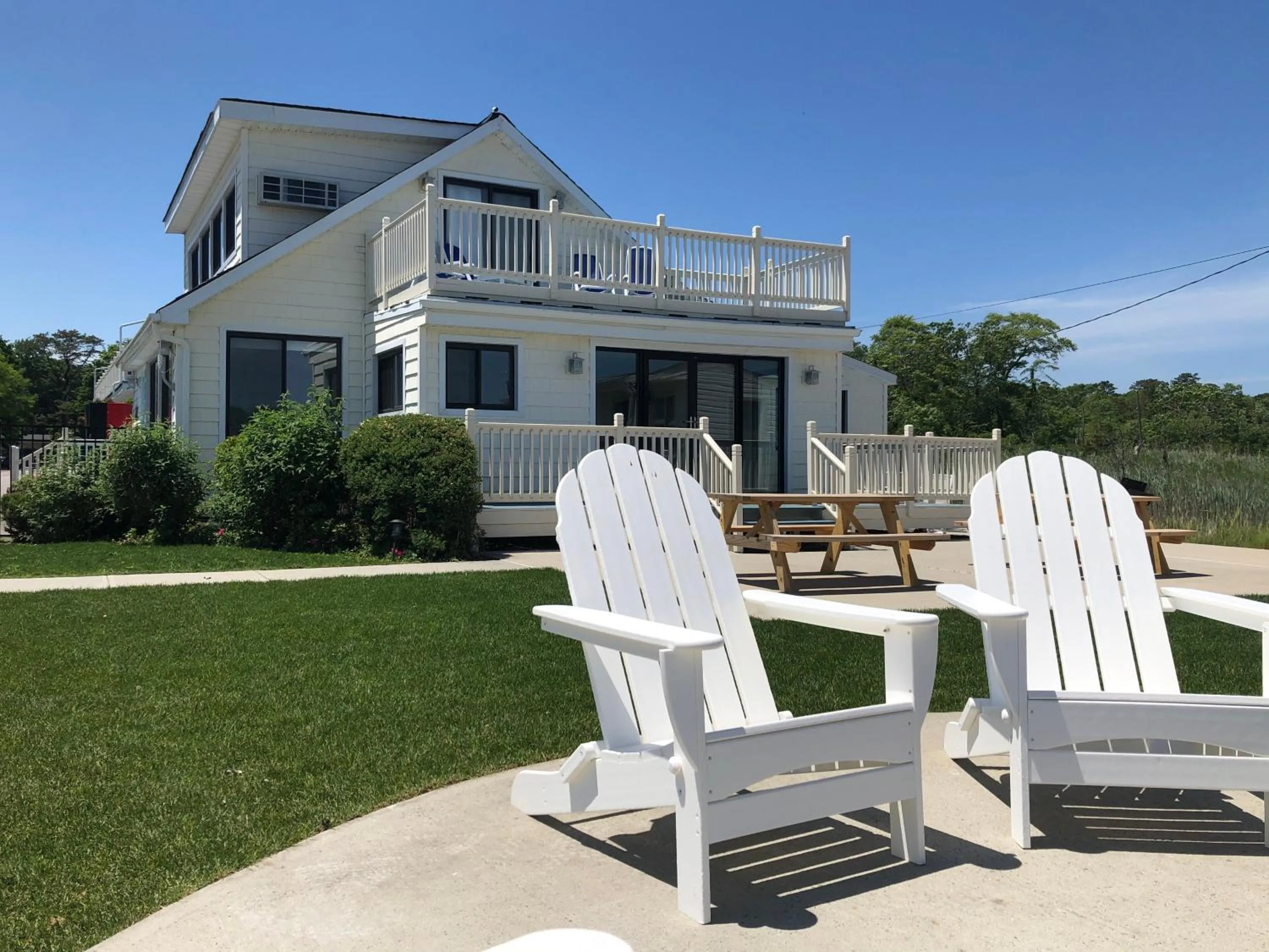 Patio in Bayview Resort
