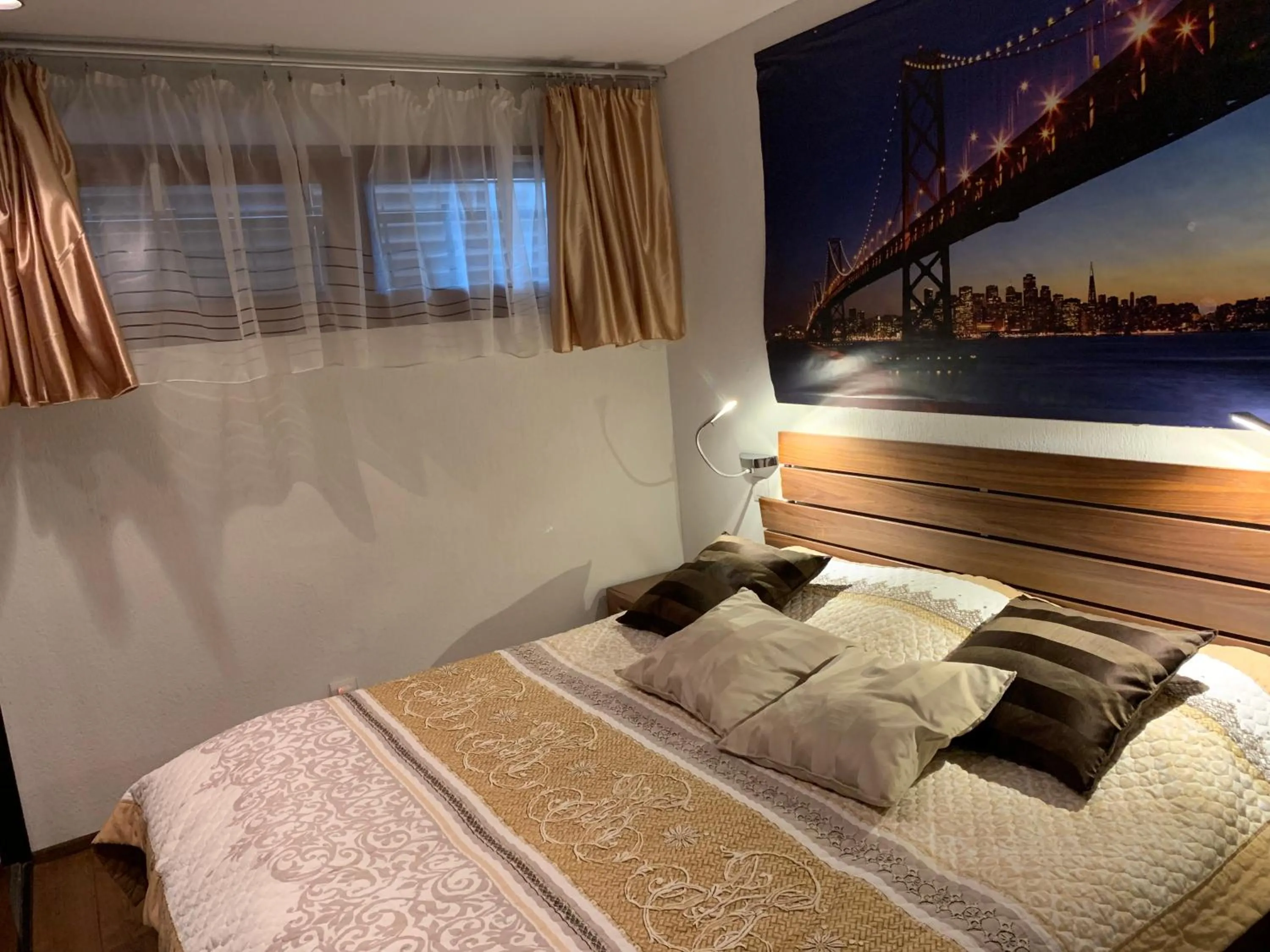 Bed in Villa Kerjanus