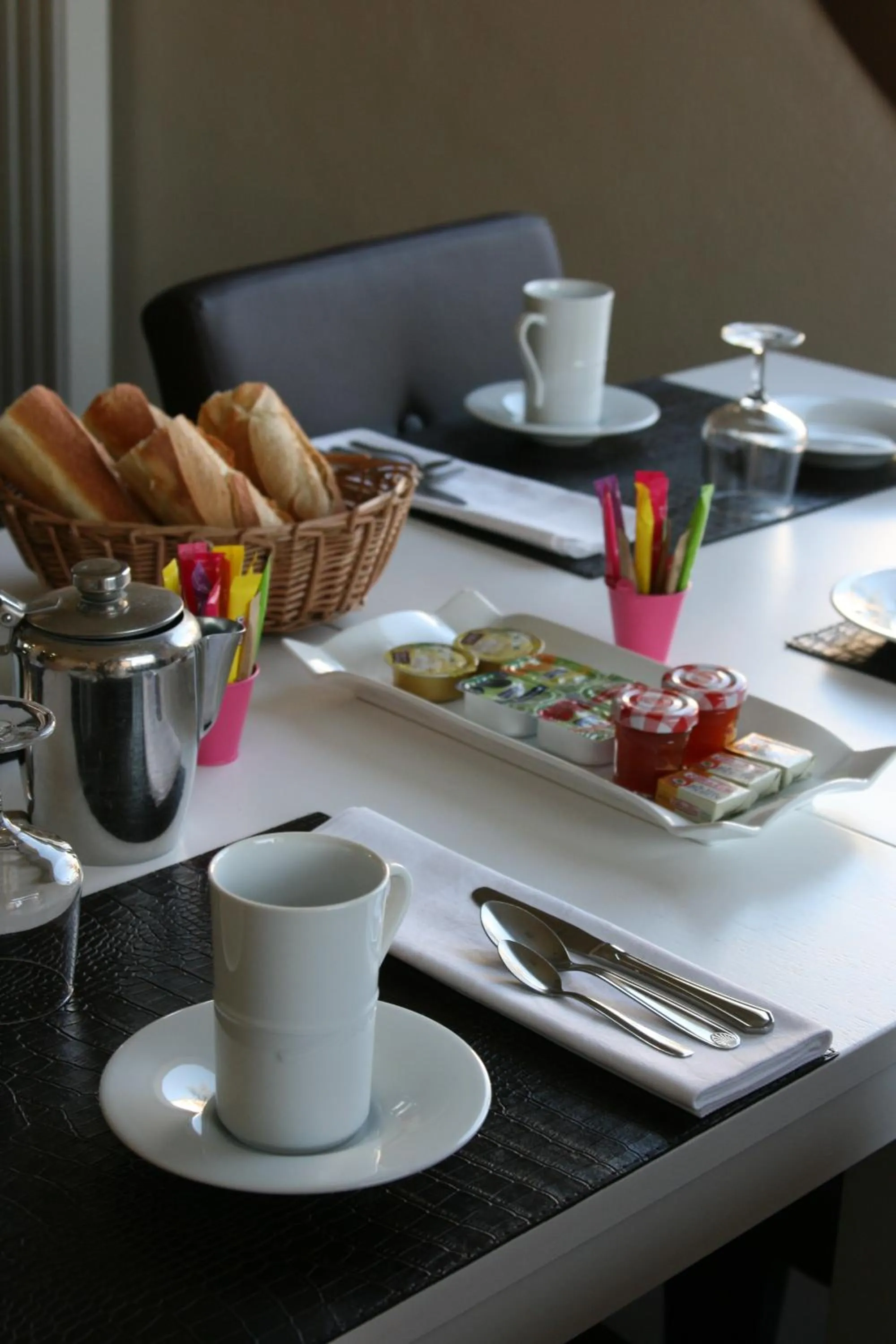 Continental breakfast in Hotel Bel Horizon