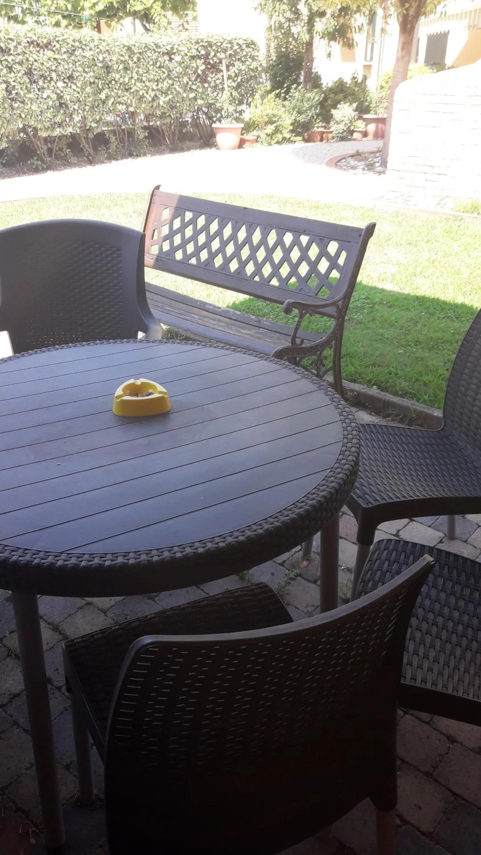 Patio in B&B Giardino di Ro