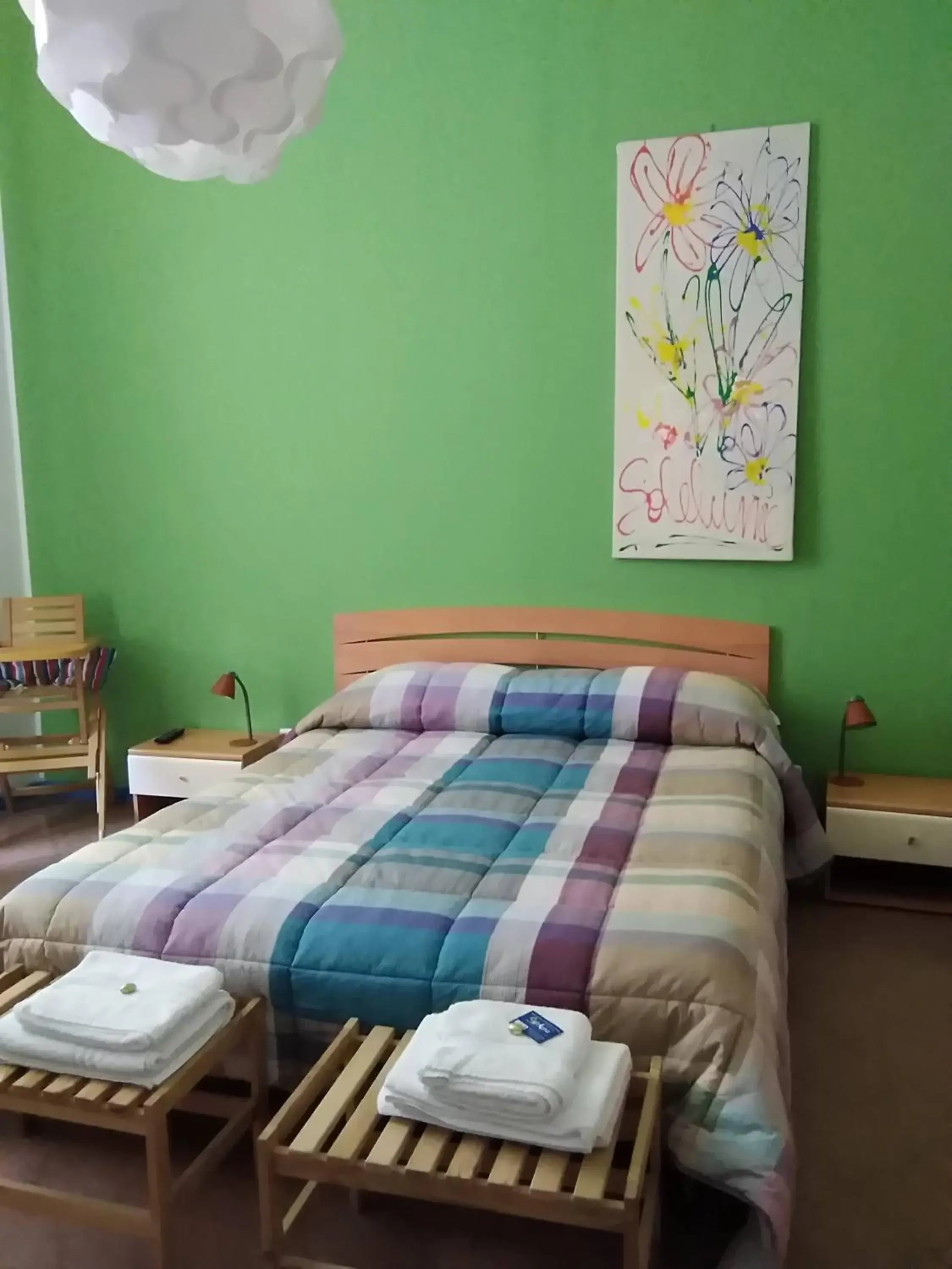 Double Room with Private External Bathroom - single occupancy in B&B SoleLuna della Solidarietà Double Room with Private External Bathroom - single occupancy in B&B SoleLuna della Solidarietà