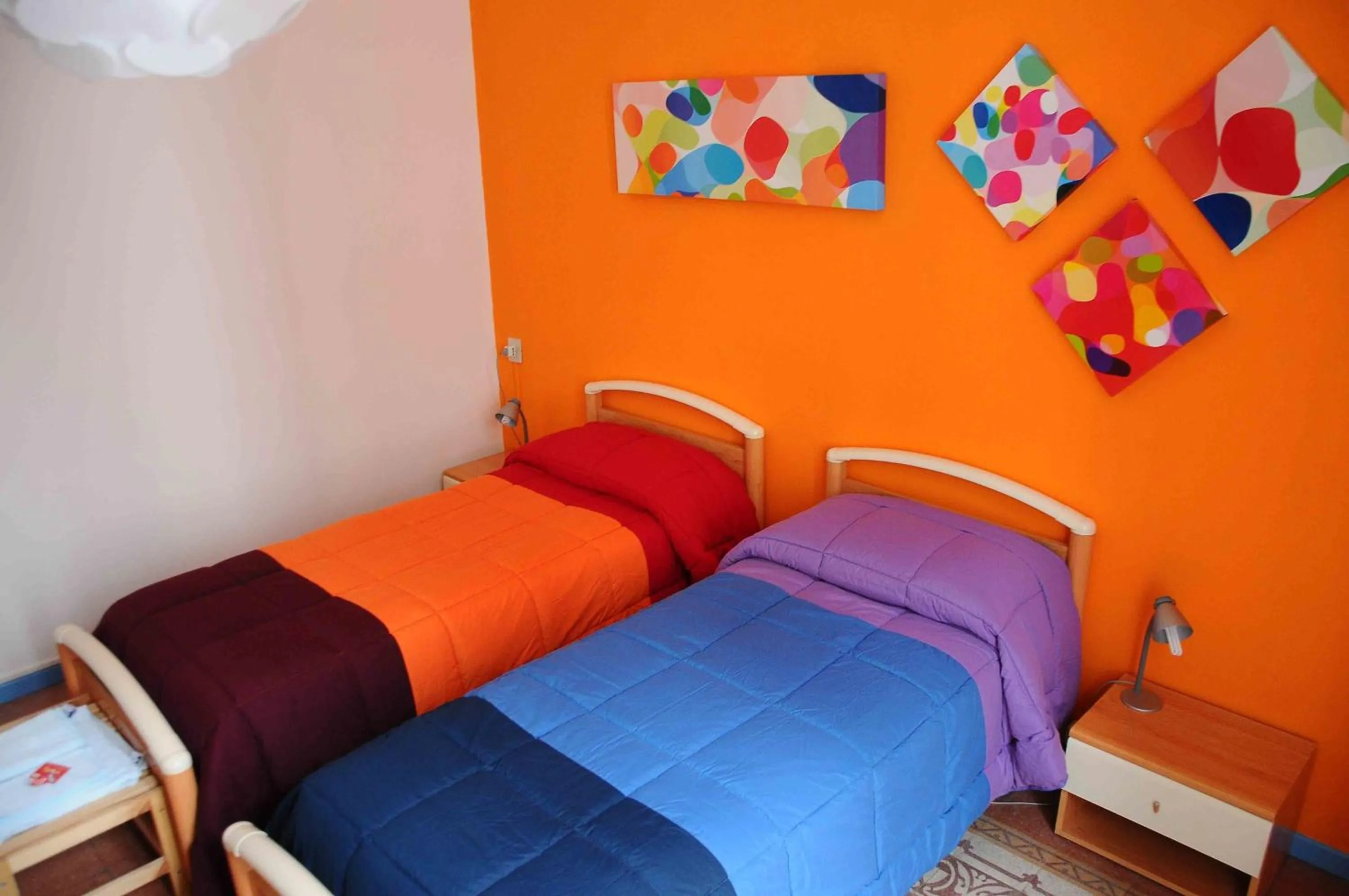 Bedroom, Bed in B&B SoleLuna della Solidarietà