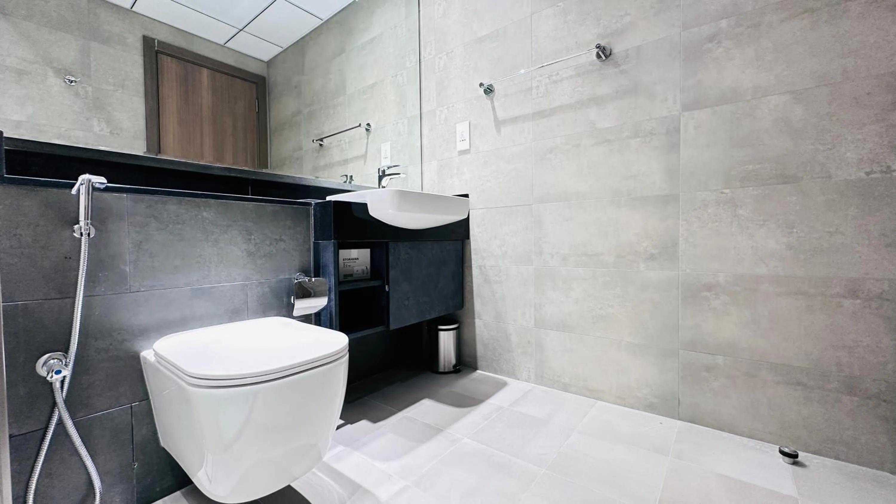 Bathroom in Sunday Sheikh Zayed Road Concord Tower by Belvilla