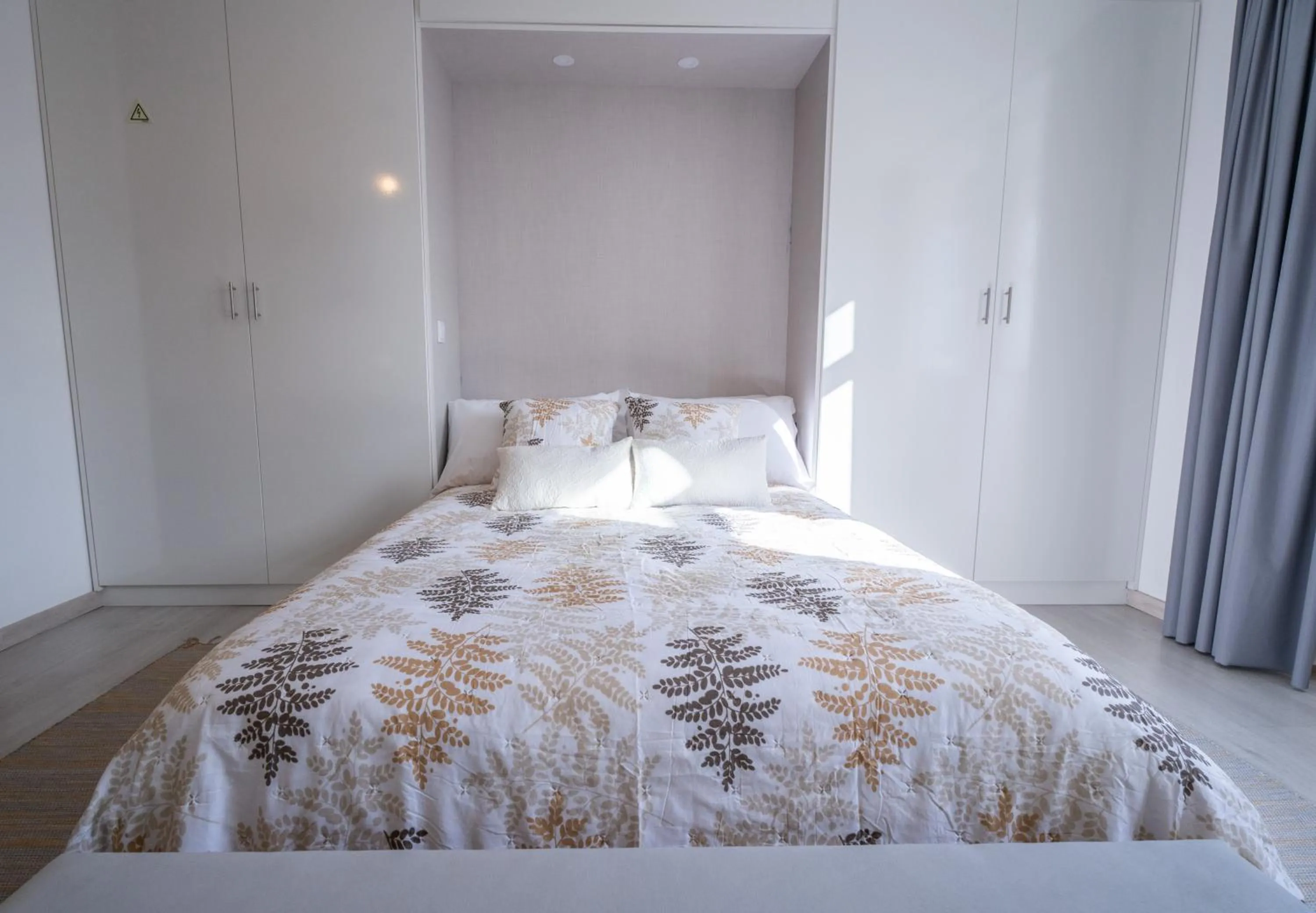 Bed in ApArtStudio