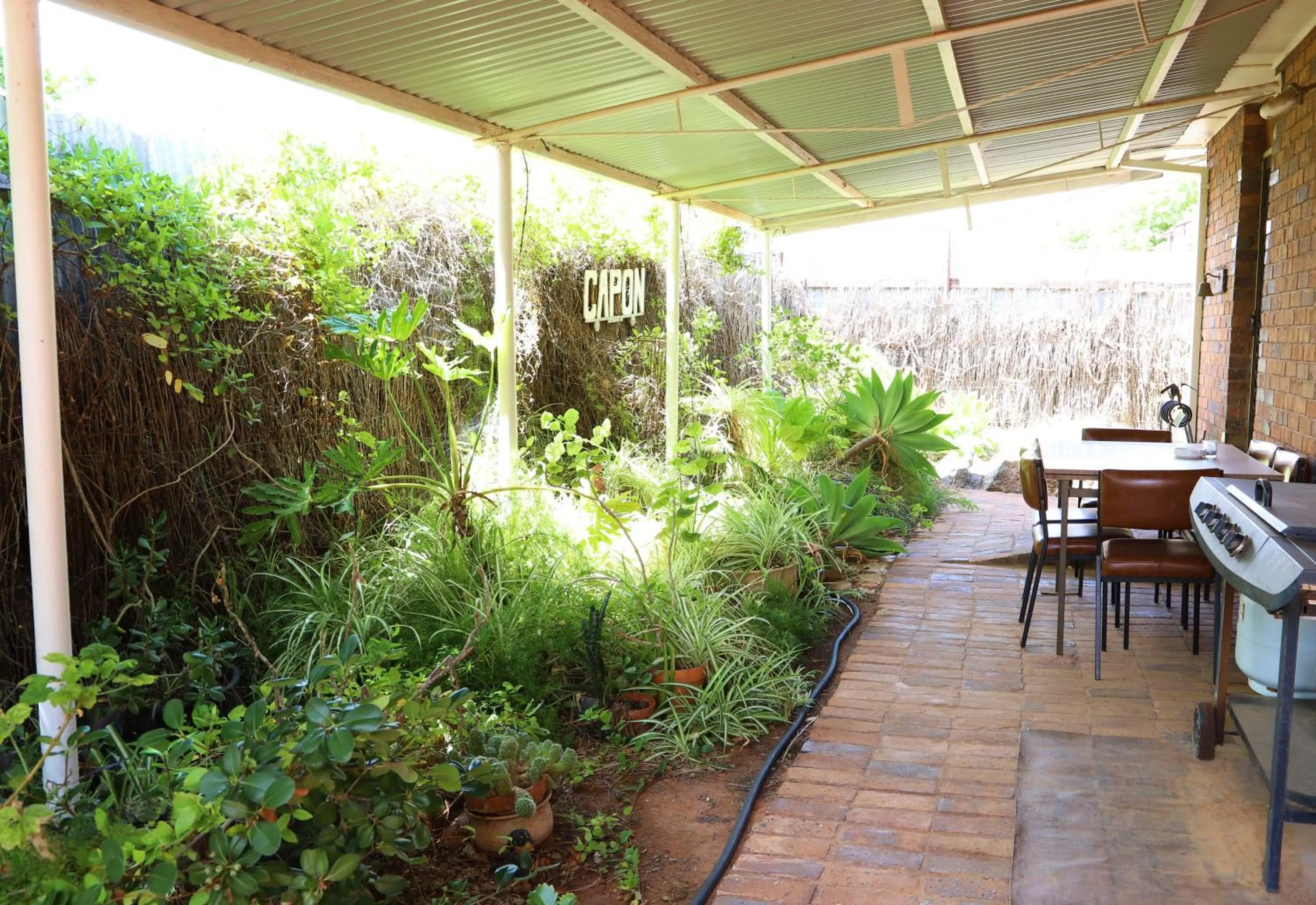 Patio in Capon Cottage